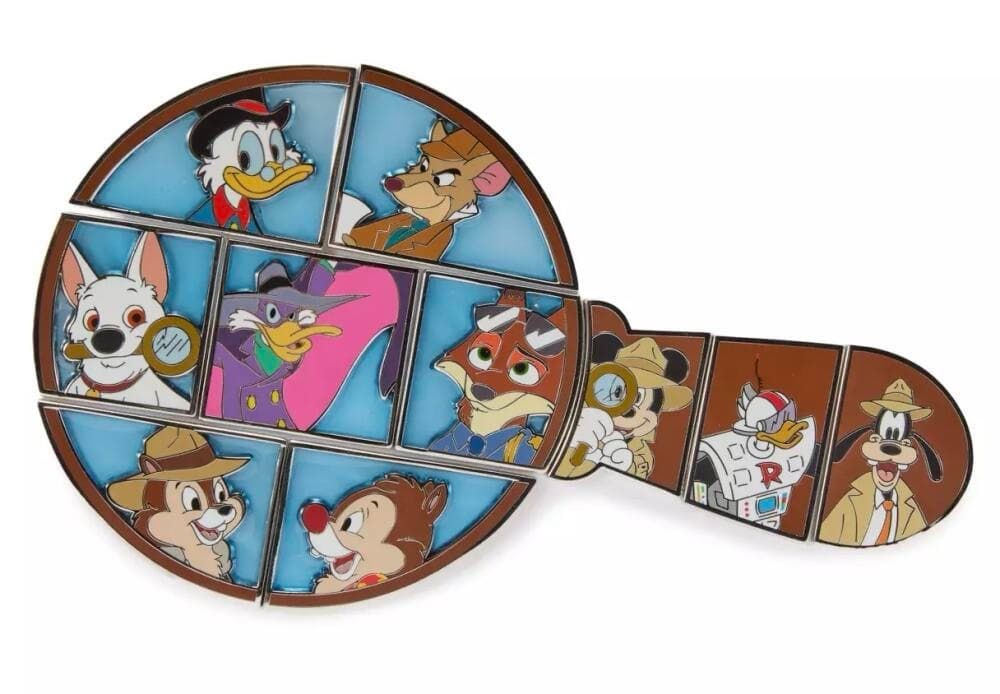 DLR Daring Detectives Magnifying Glass Puzzle Complete Mystery Set front