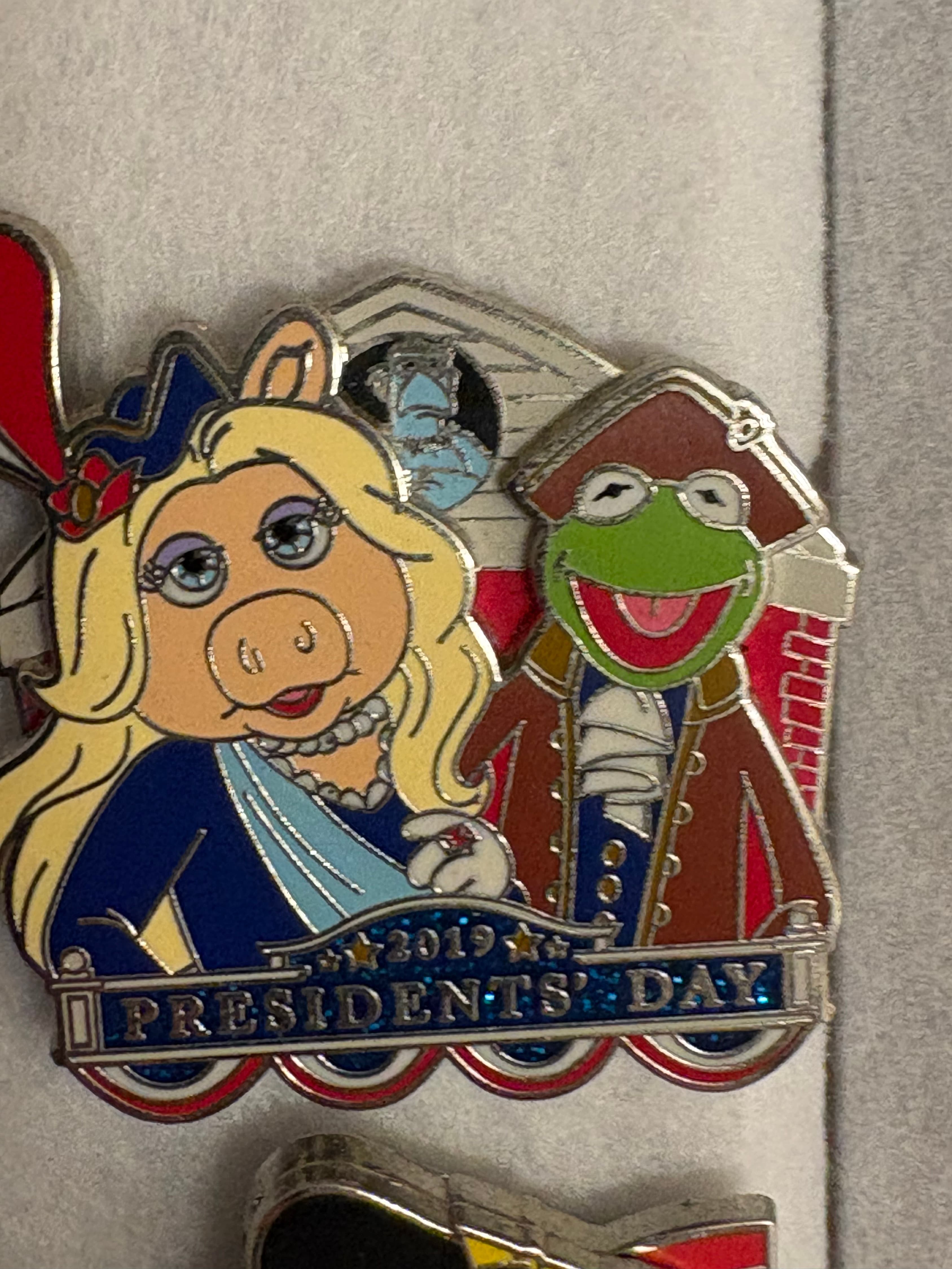 2019 Presidents' Day - Great Moments in American History - Muppets (Kermit, Miss Piggy, Sam Eagle) front
