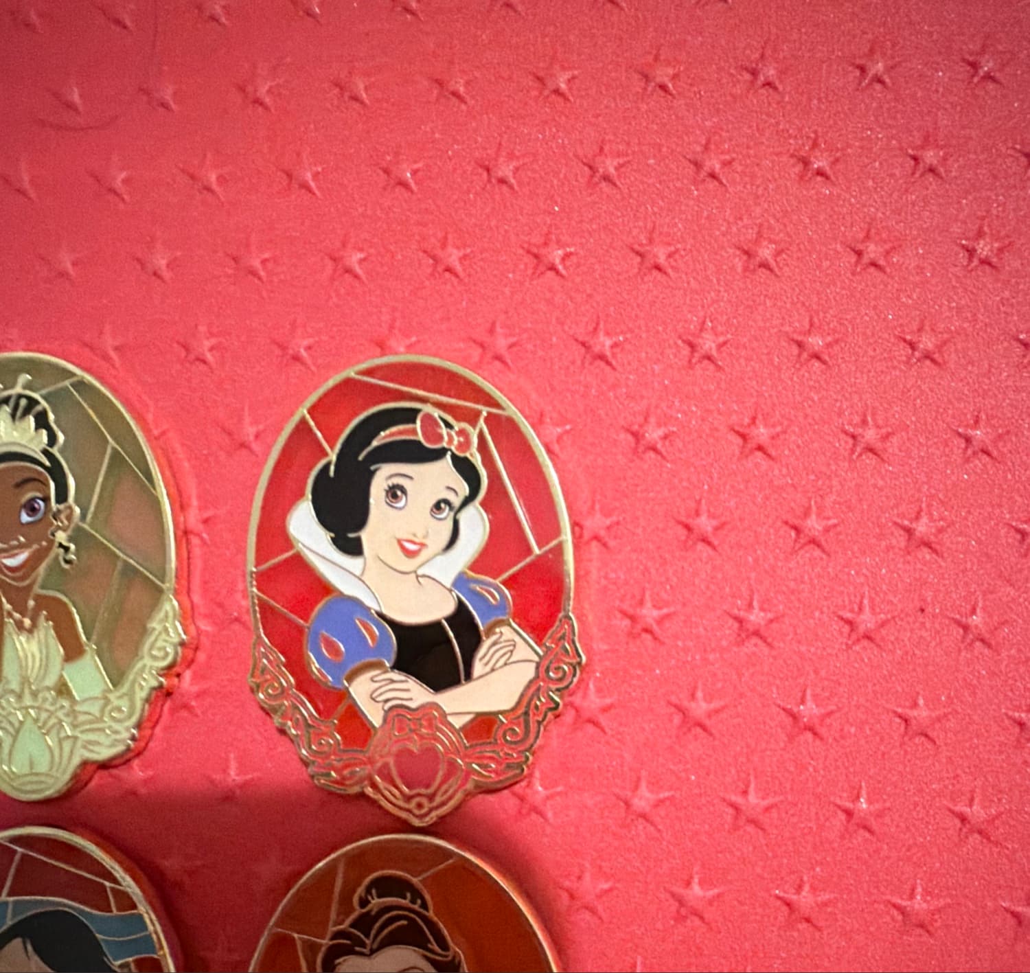 Loungefly Disney Princess Stained Glass Window Blind Box Pin - Snow White front