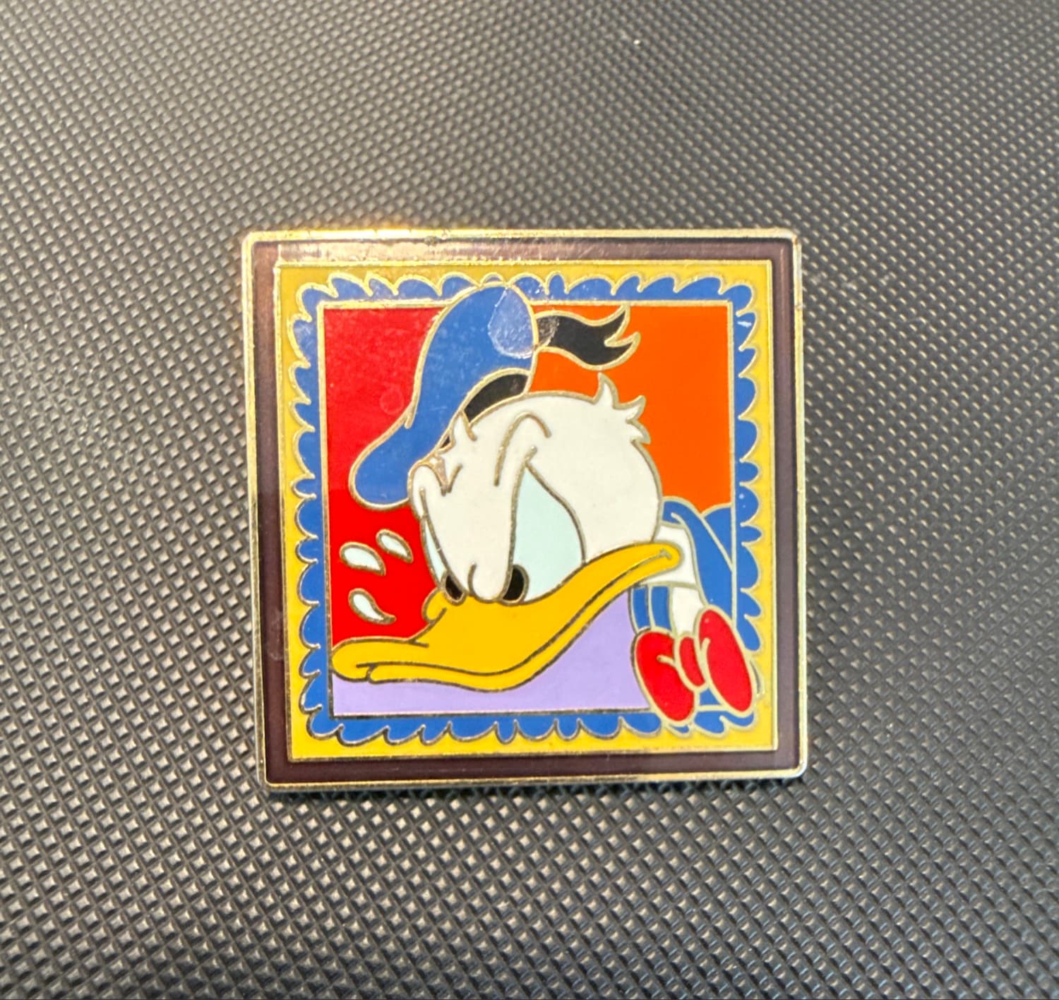Donald angry front