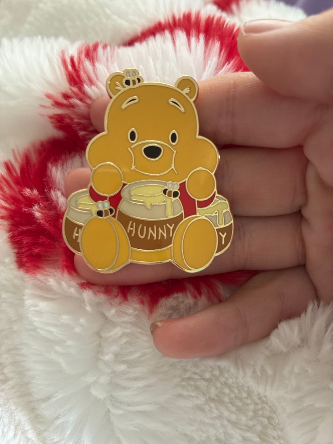 Pooh with Cheeks full of Hunny front
