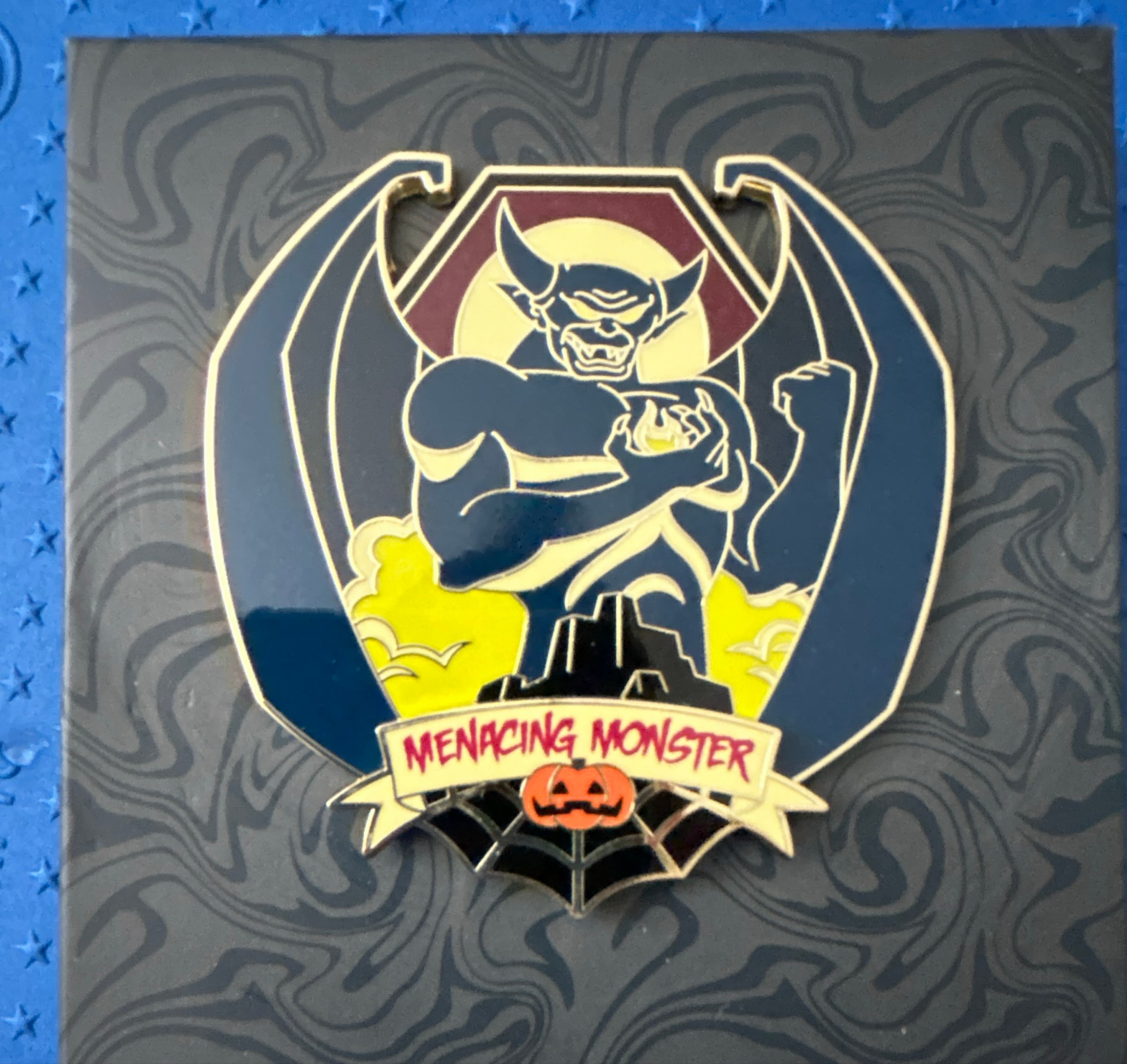 Chernabog-Menacing Monster Halloween Pin front