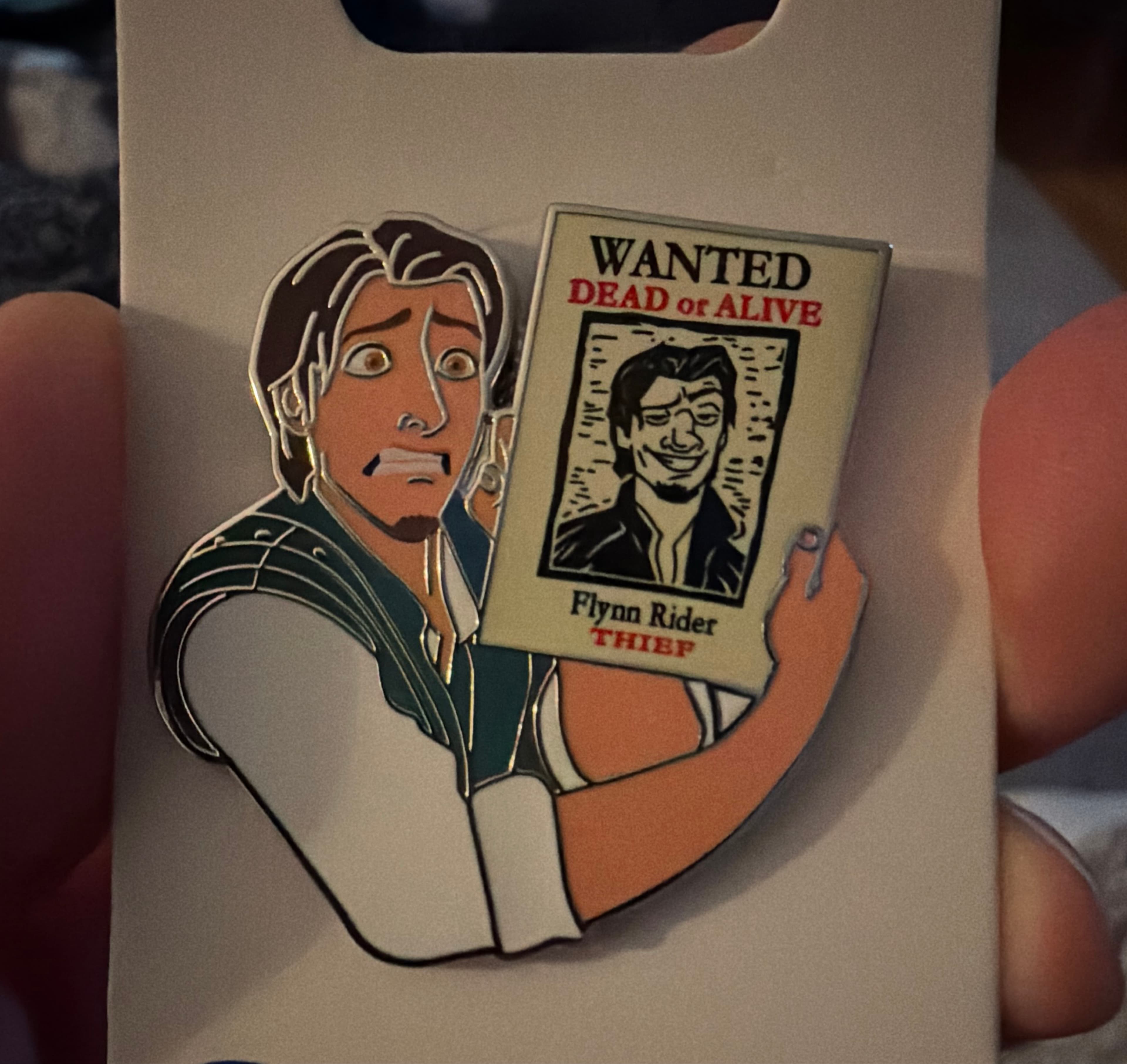 Flynn Rider with Wanted Poster - Tangled front