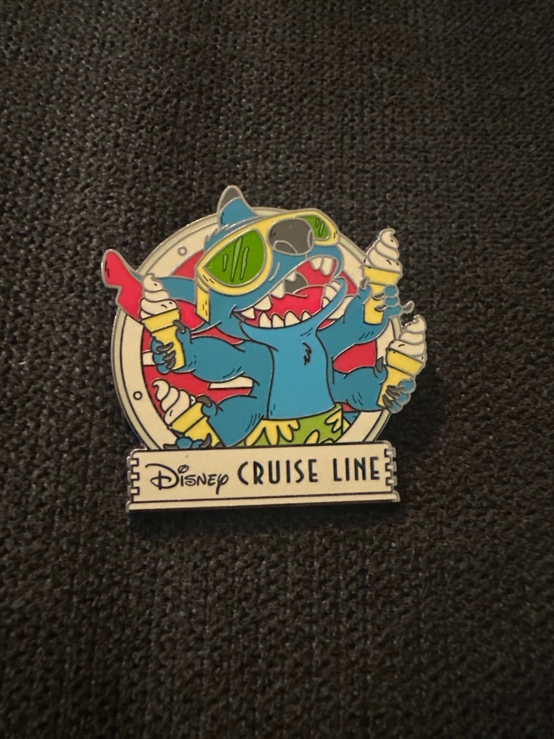 Stitch Disney Cruise Lines front