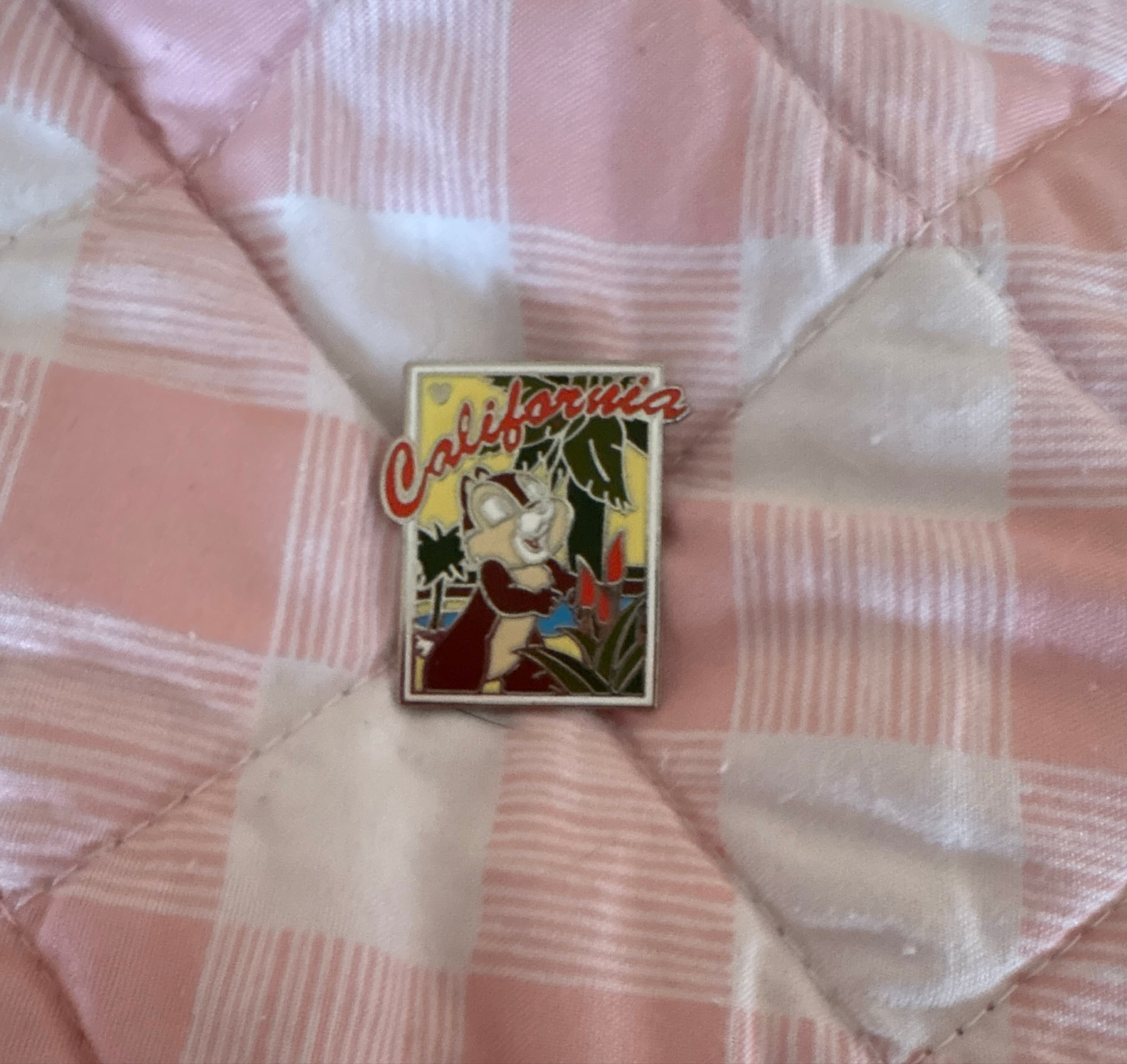 Dale California with Palm Trees and Flower front