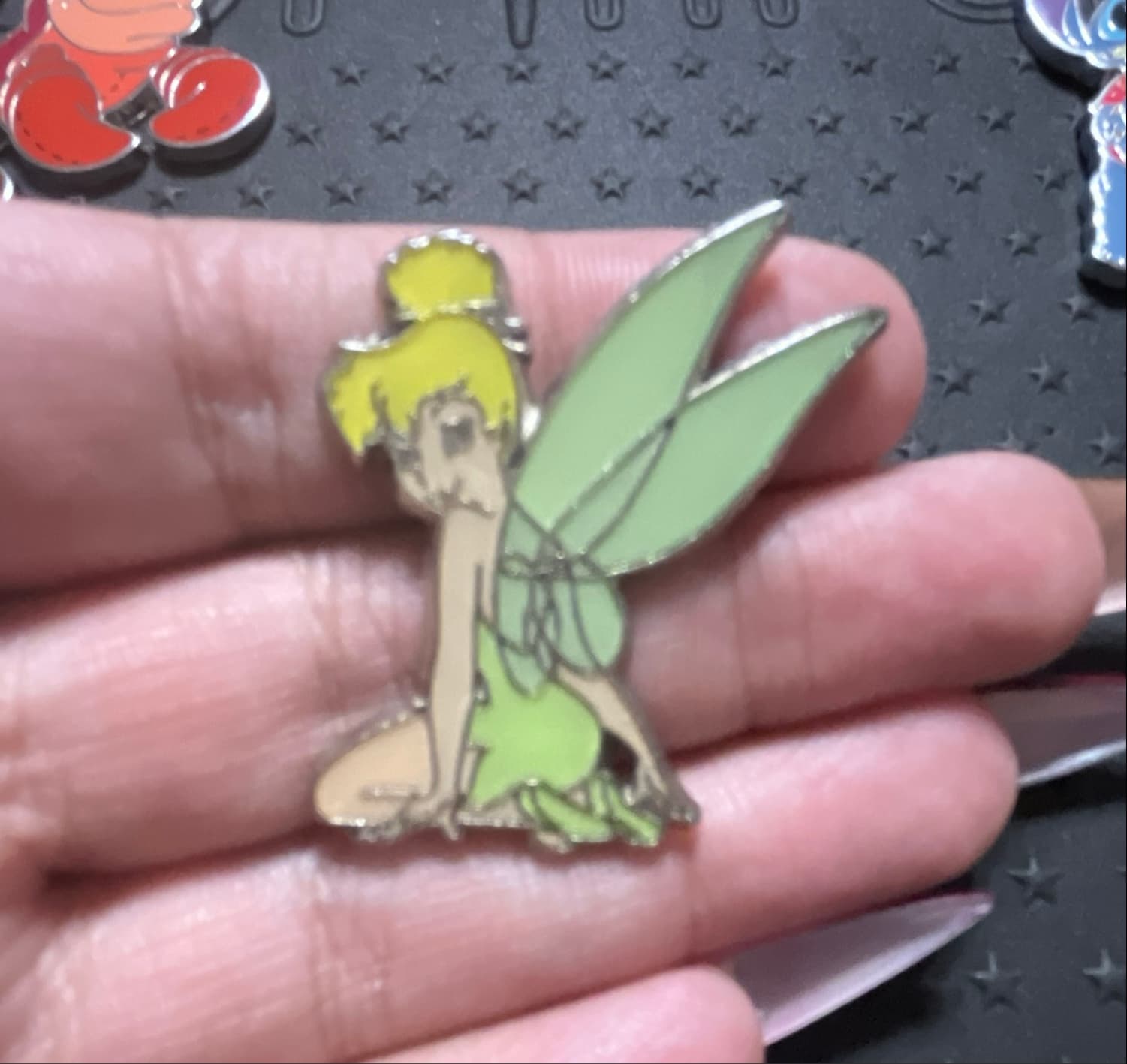 Tinker Bell Sitting Looking Over Shoulder front