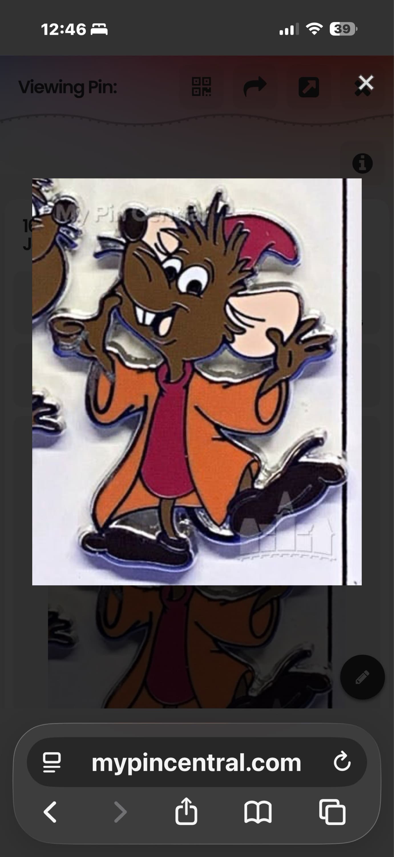 Jaq Pin - Gus and Jaq Pin Set front