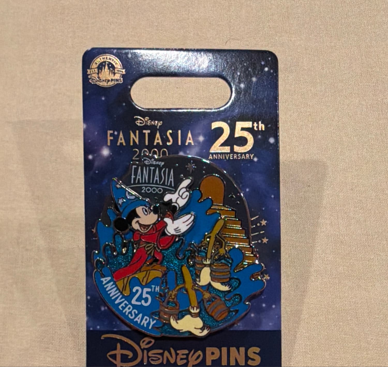 Fantasia 2000 25th Anniversary - Sorcerer Mickey front