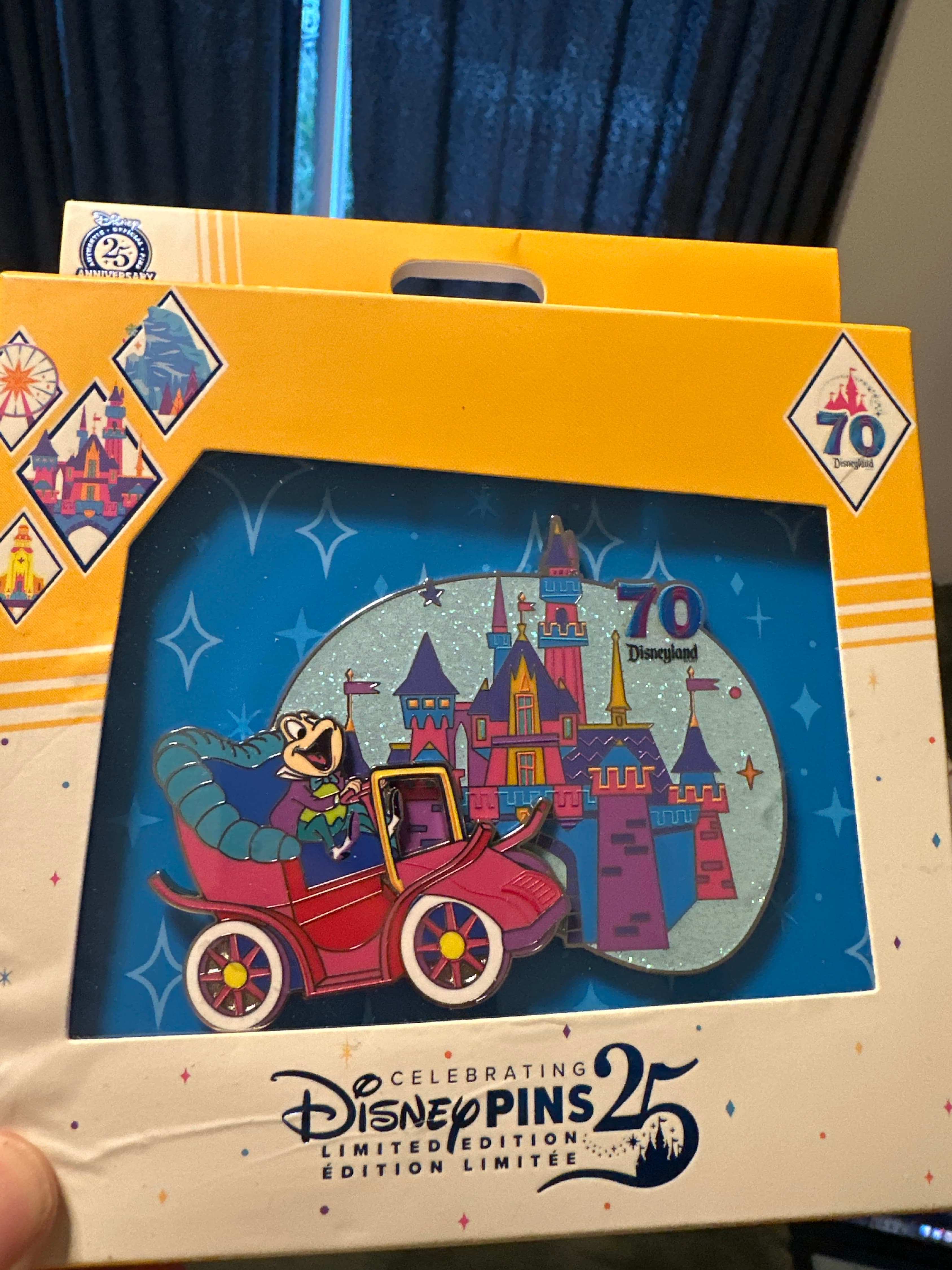 Mr Toad - Disneyland 70th Anniversary Quarterly Series front