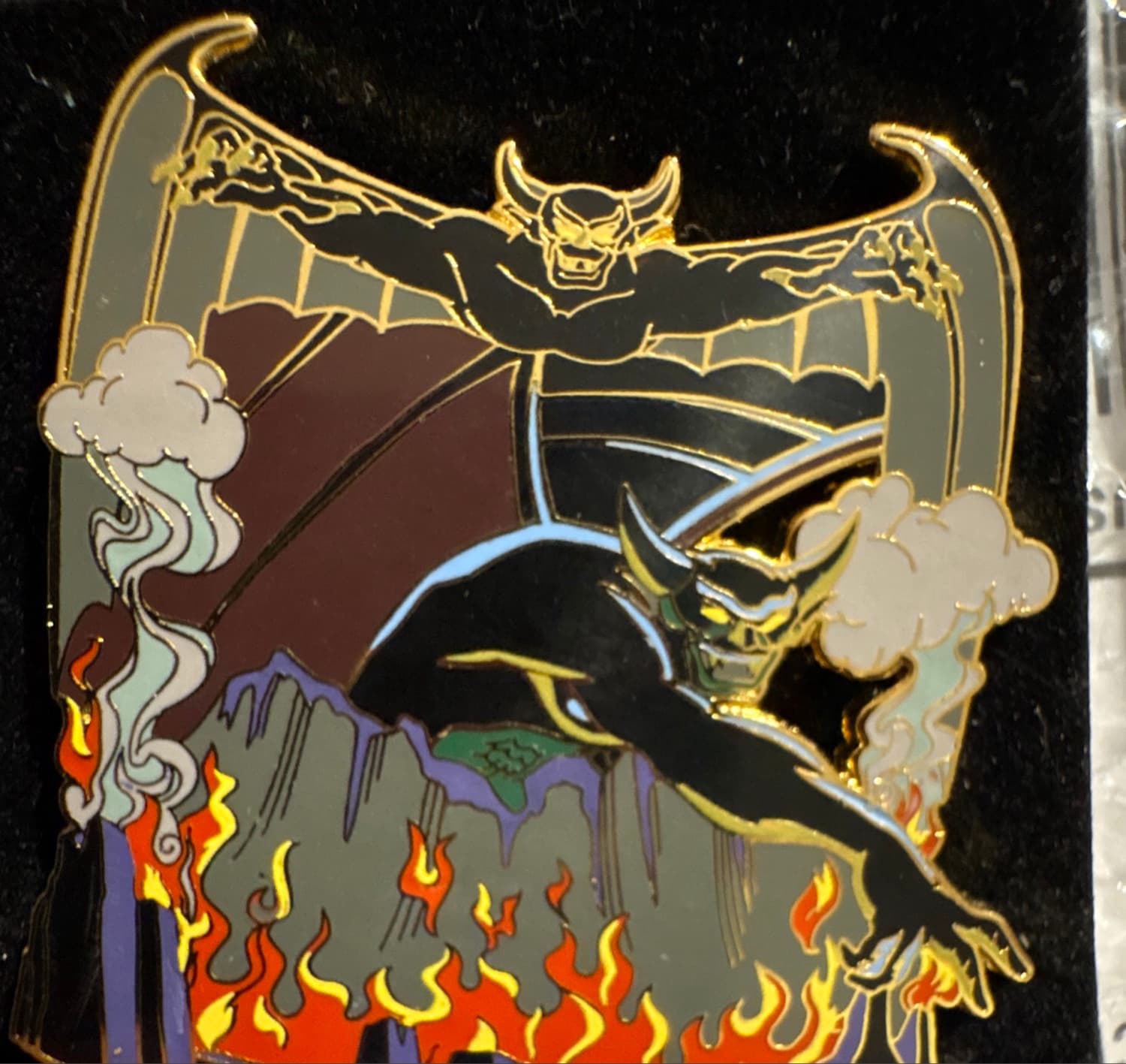 Retired DLR Villains Disney 2002 Chernabog Fantasia Pin front