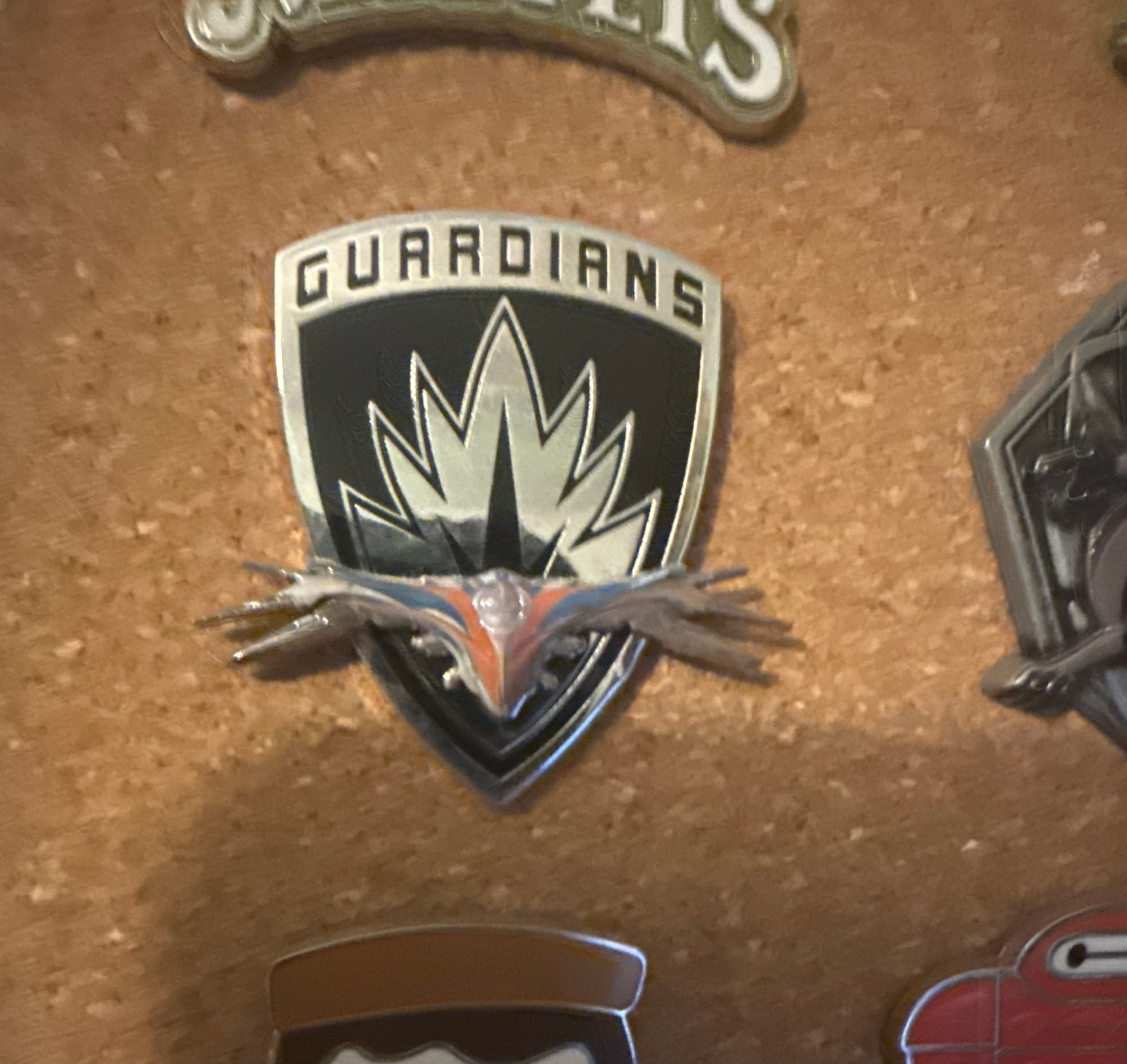Guardians of the Galaxy: Cosmic Rewind - Crest Pin front