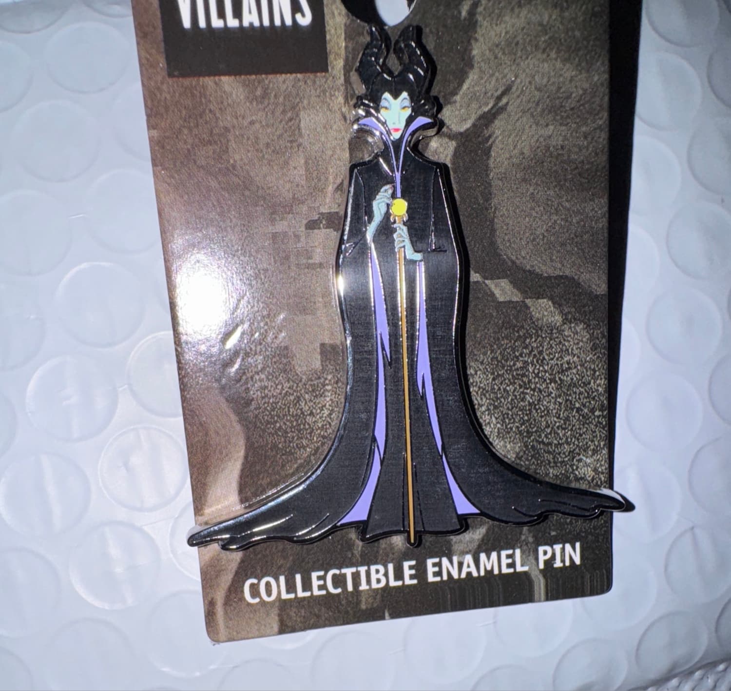 Disney Villains Maleficent Enamel Pin front
