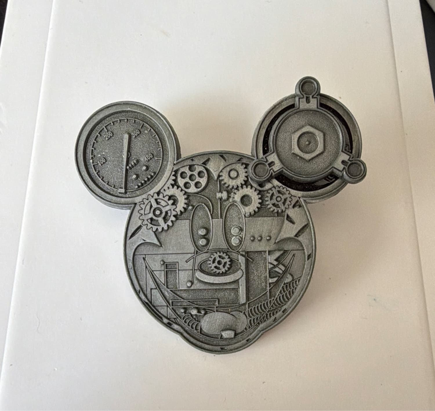 Mickey Mouse Face with Gears front