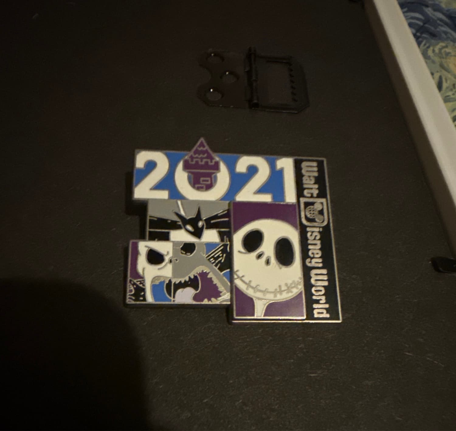 Disney Parks 2021 Jack Skellington Dated Pin Walt Disney World front
