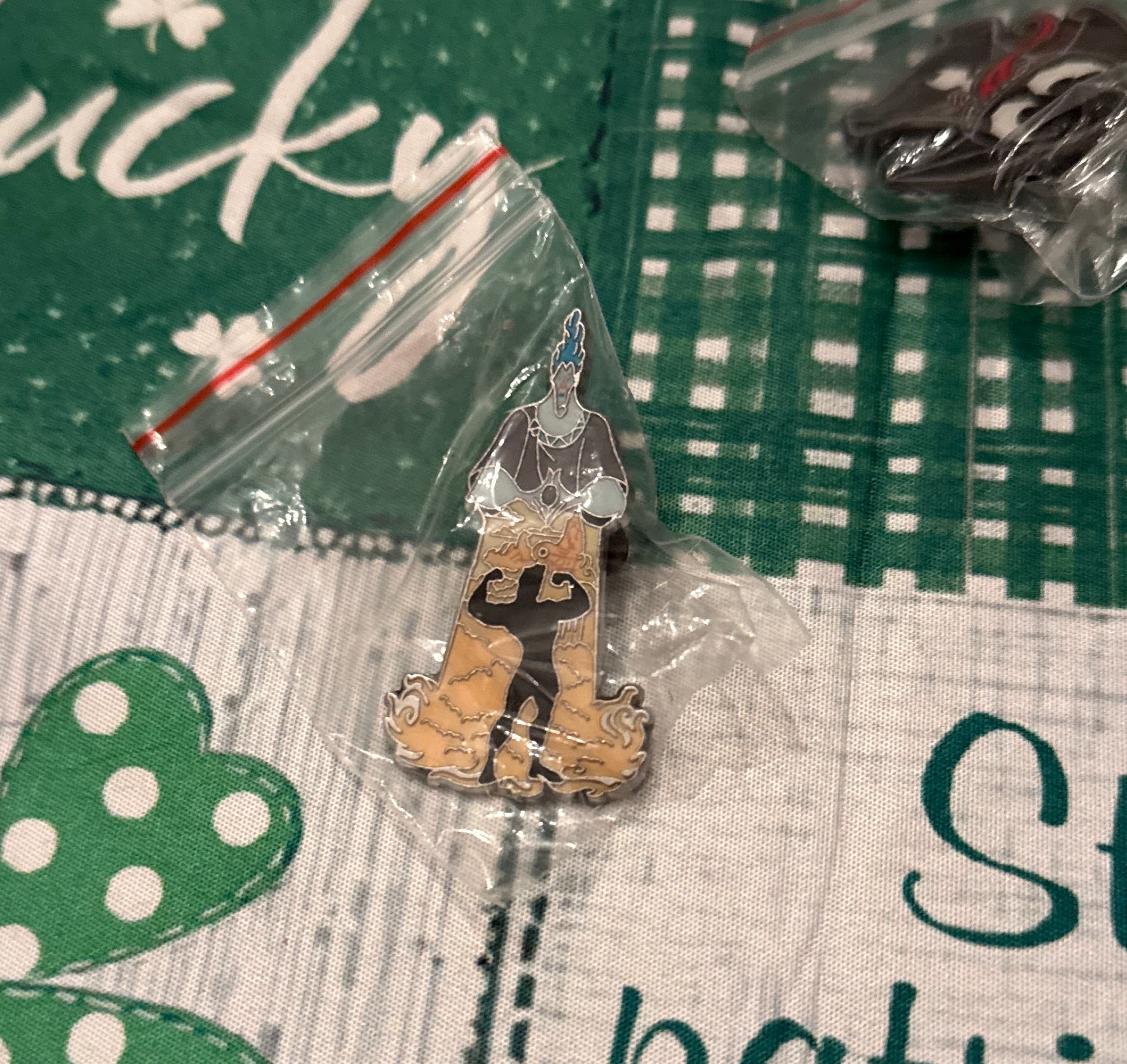 Hades and Hercules - Villains and Silhouettes in Flames Monthly Series front