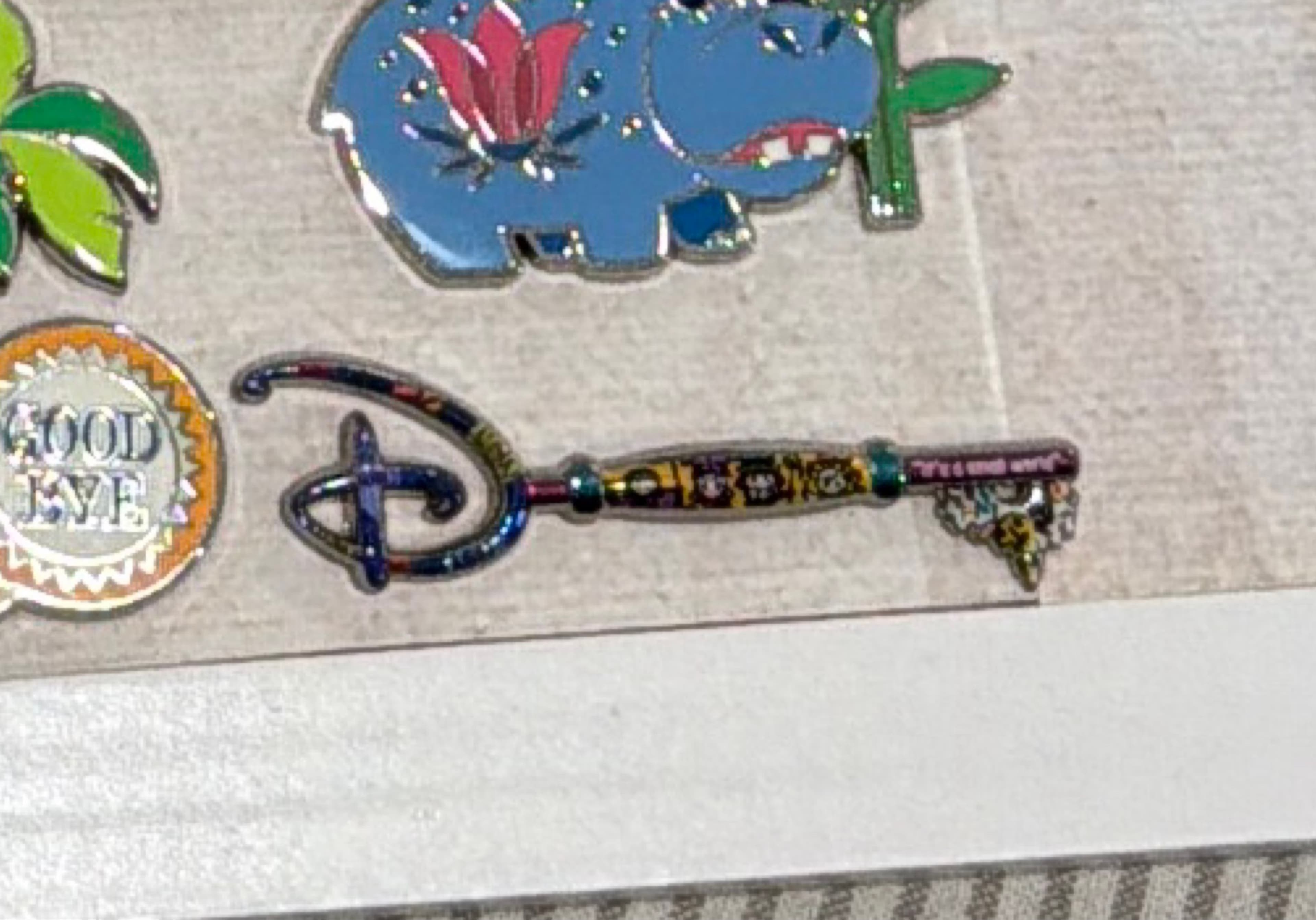 It's a Small World 55th Anniversary Key front