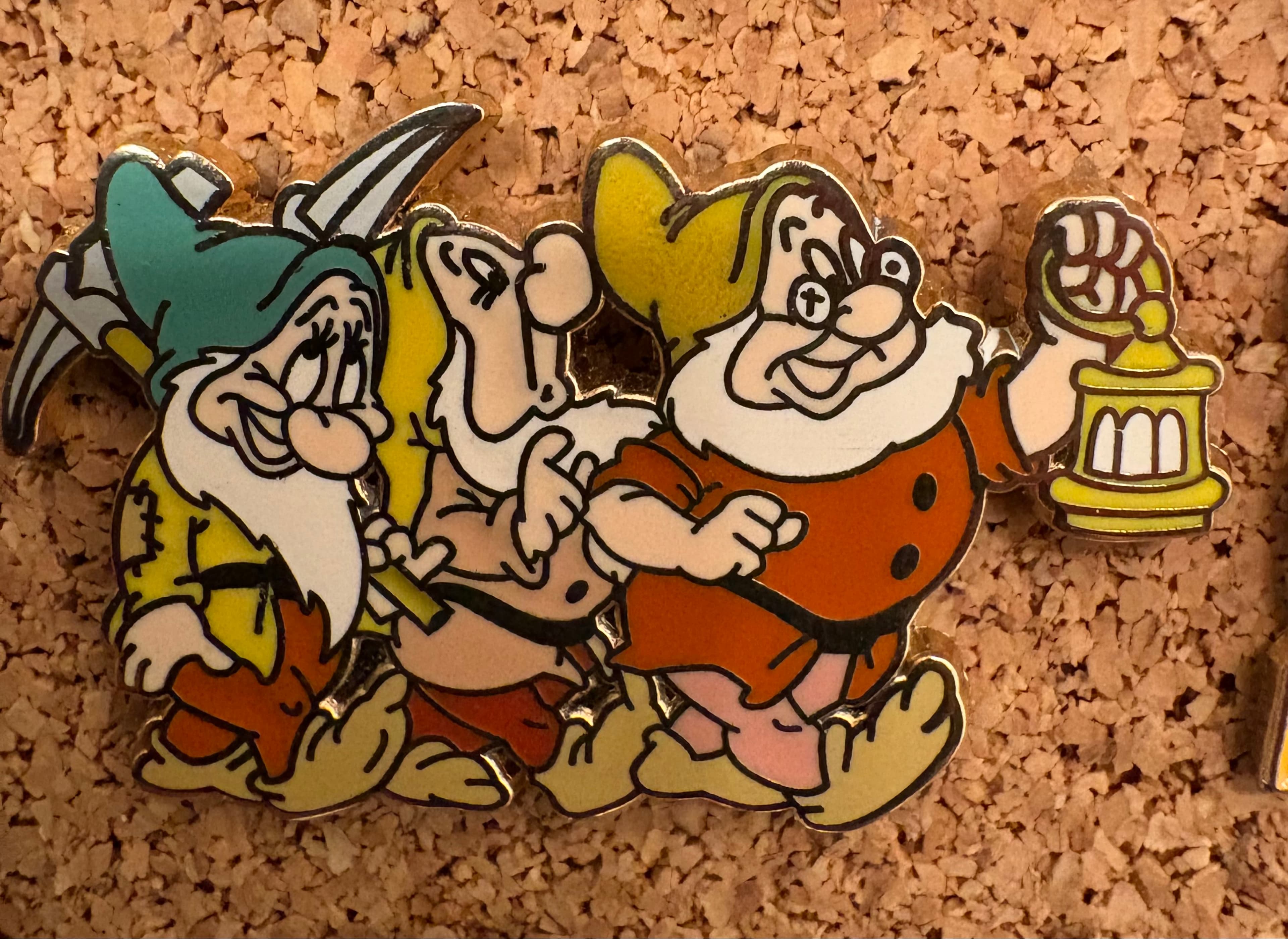 Snow White and the Seven Dwarfs - Bashful, Sneezy, and Doc front