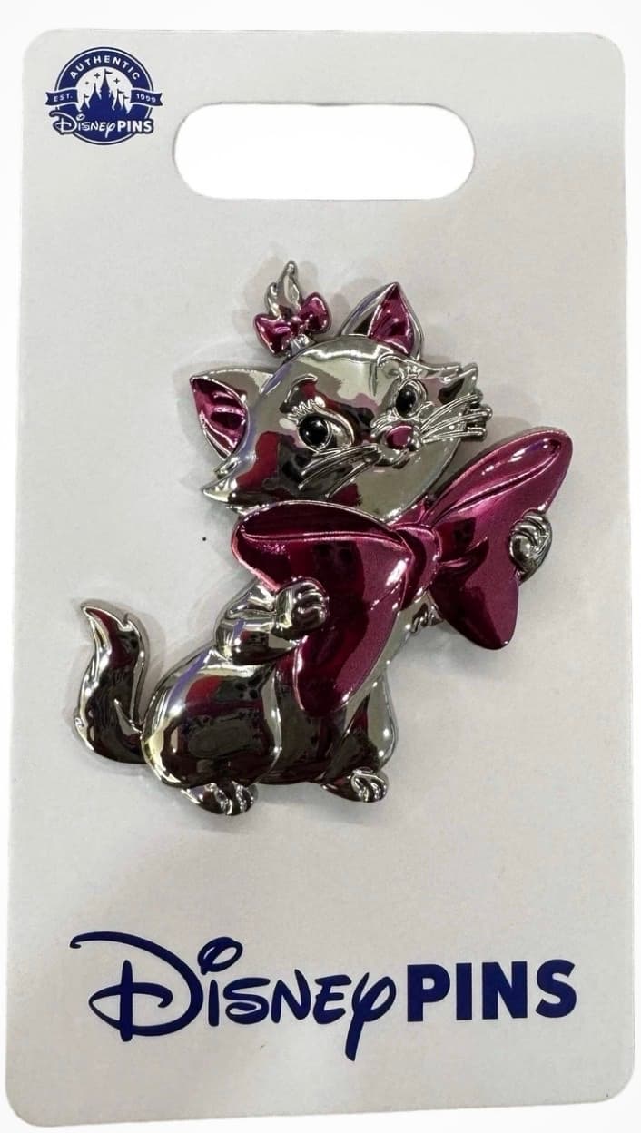 Marie The Aristocats Sculpted Metallic Collection Pin