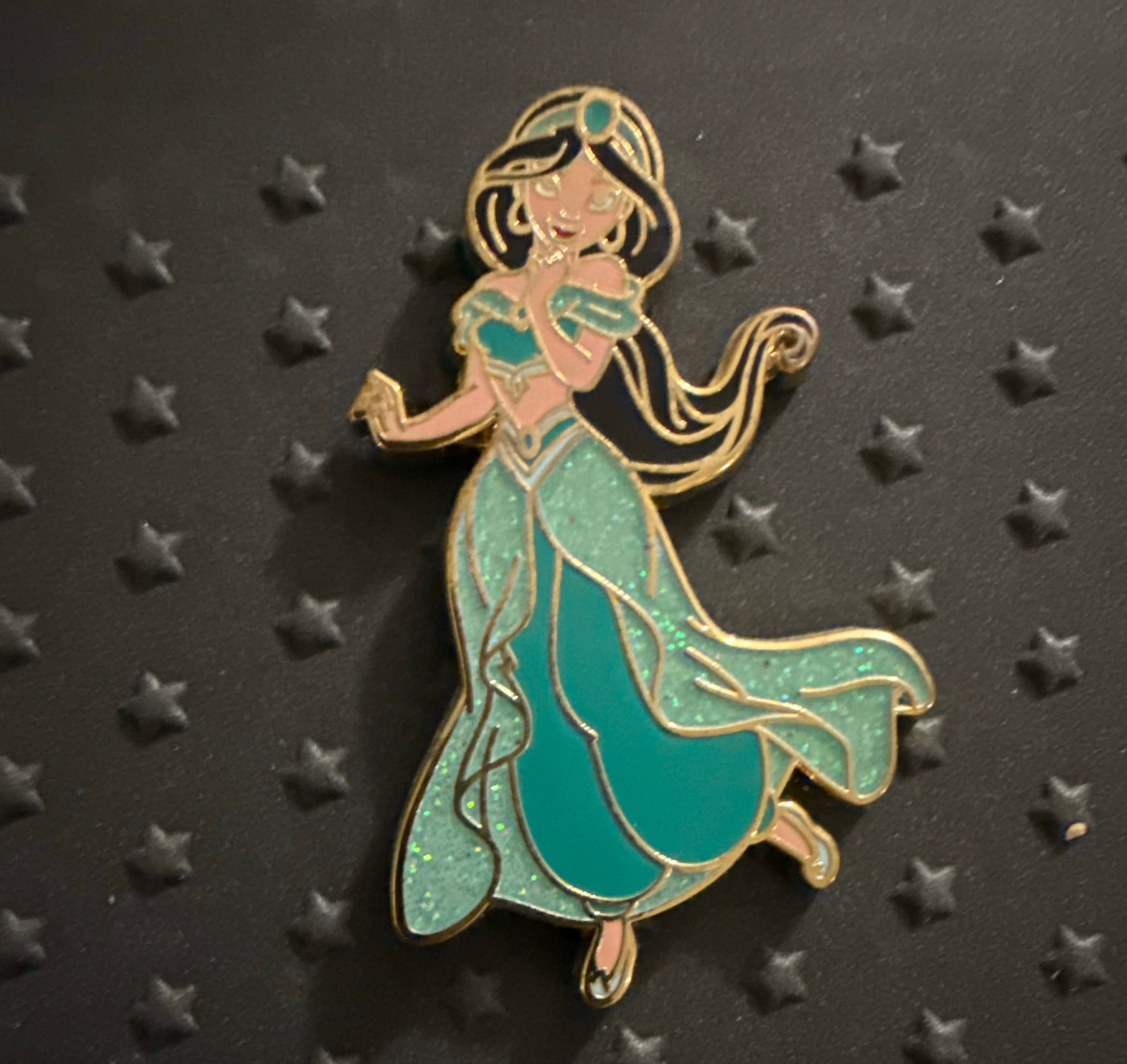 Jasmine Glitter Dress Princess Poses Collection front