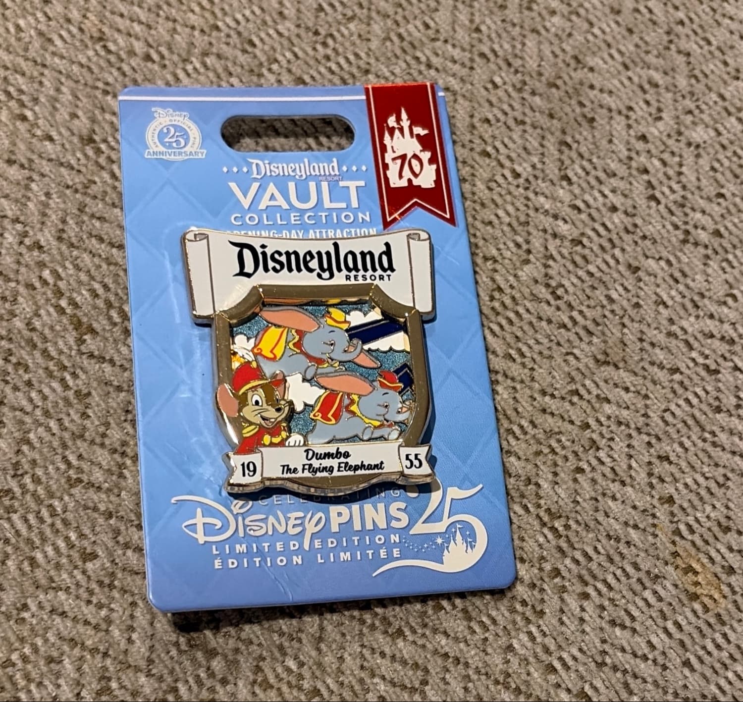 Dumbo the Flying Elephant front