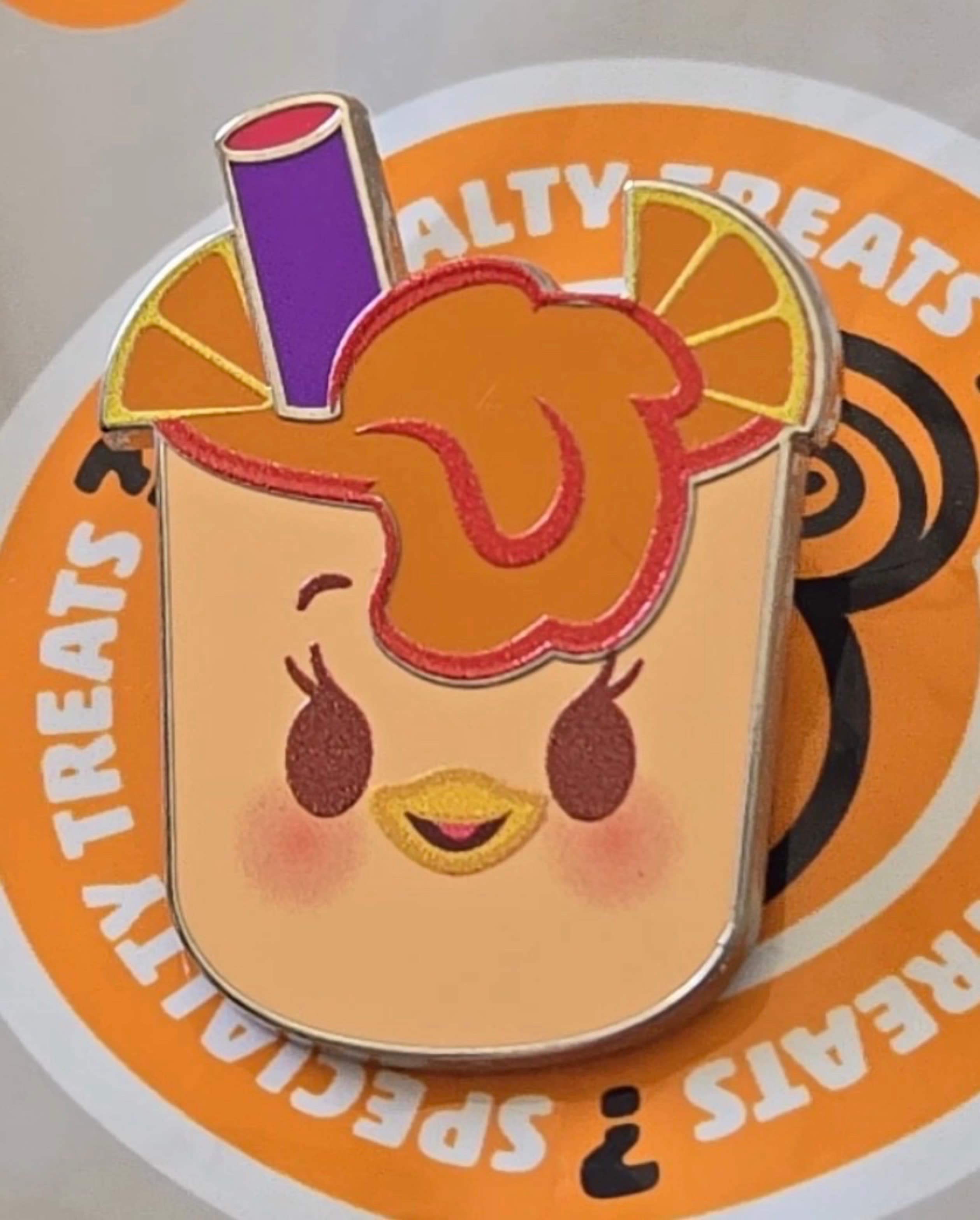 Gosalyn Mallard Fresh Squeezed Orange Juice - Munchlings Mystery Collection (Series 4) front