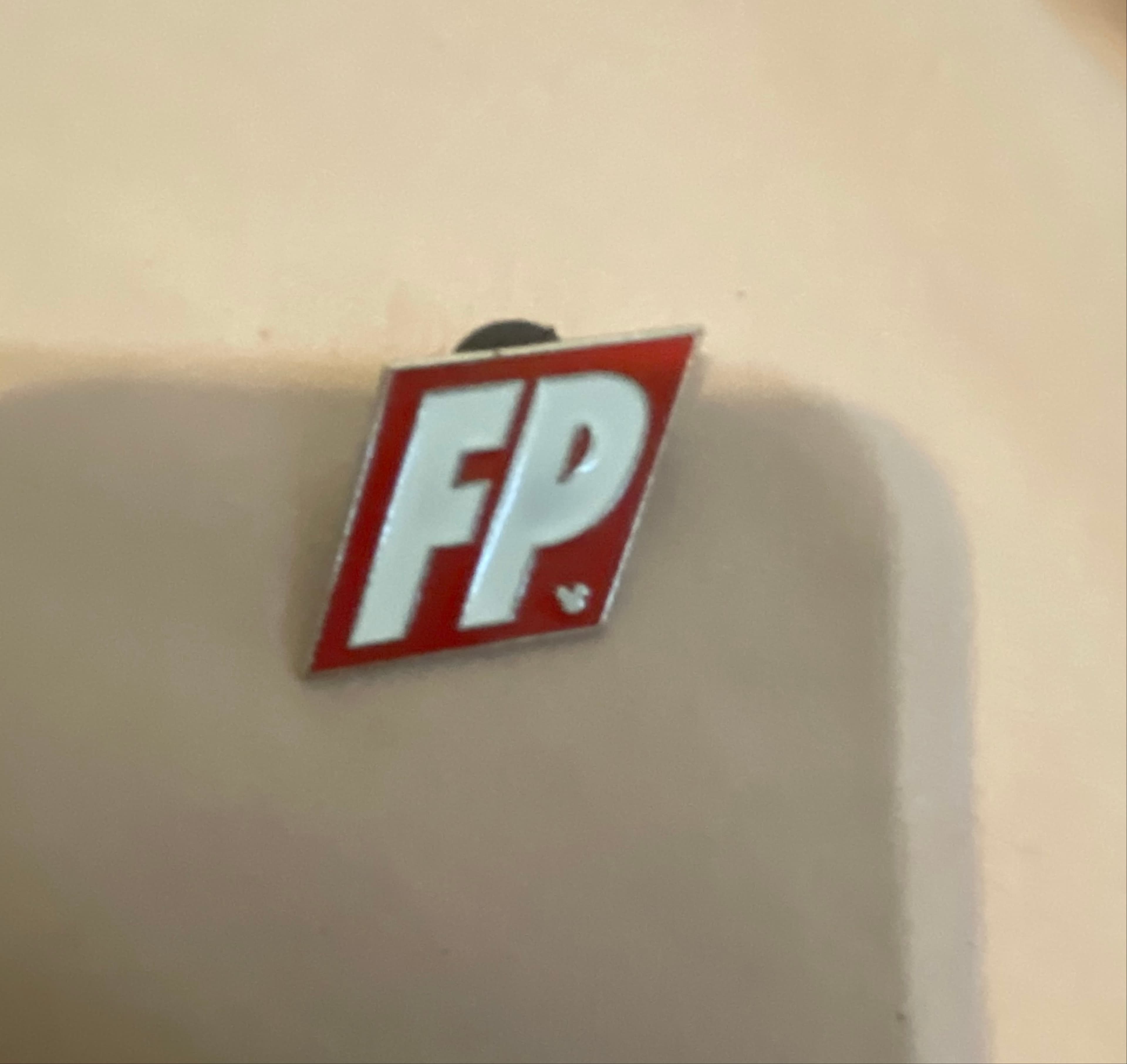 FastPass Icon (FP) - Hidden Mickey 2008 front