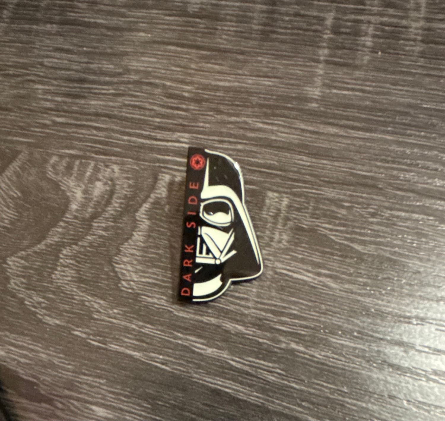 Loungefly Star Wars Tattoo Quote Mystery Collection - Darth Vader Dark Side Pin front