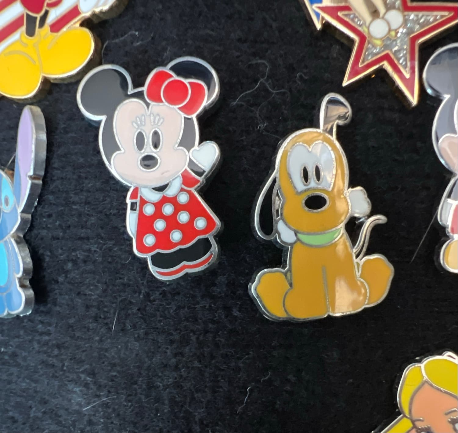 Cute Characters Box Pin Set front