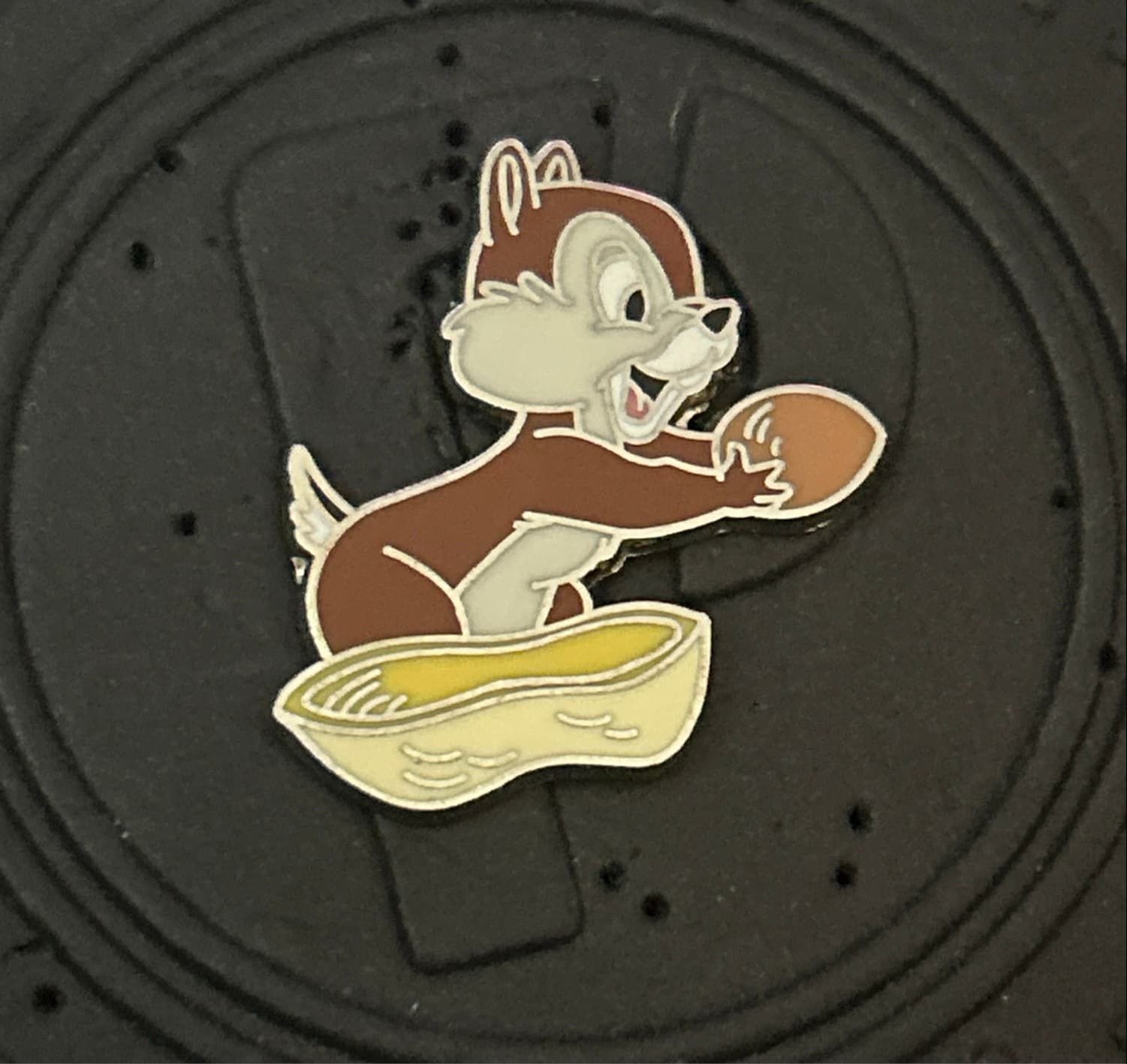 Chip Holding A Peanut ONLY front