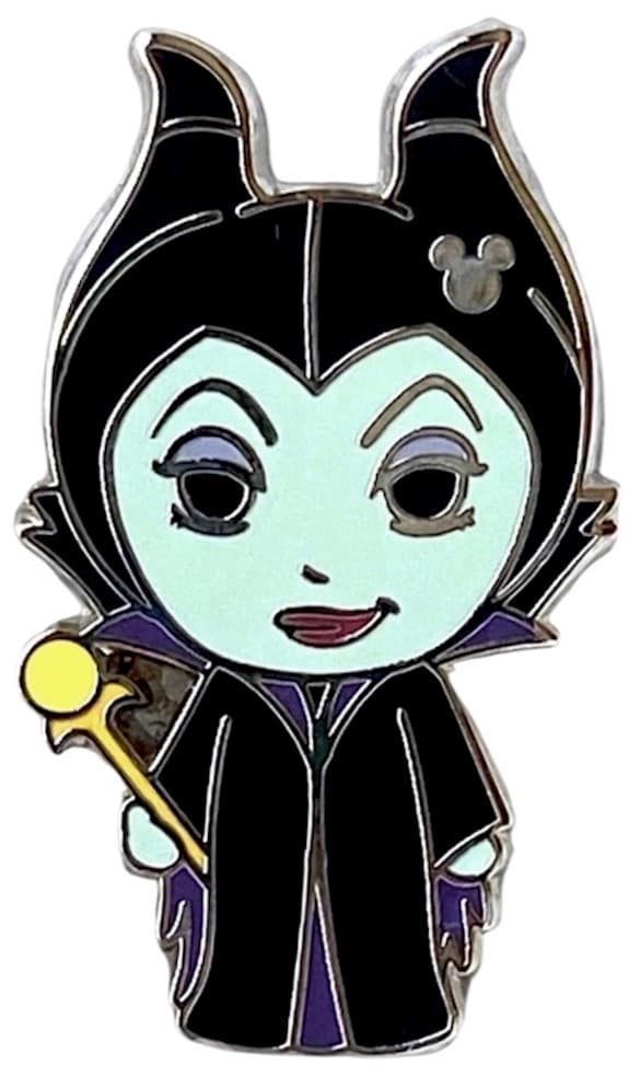 Maleficent Cute Chibi Disney Villain front