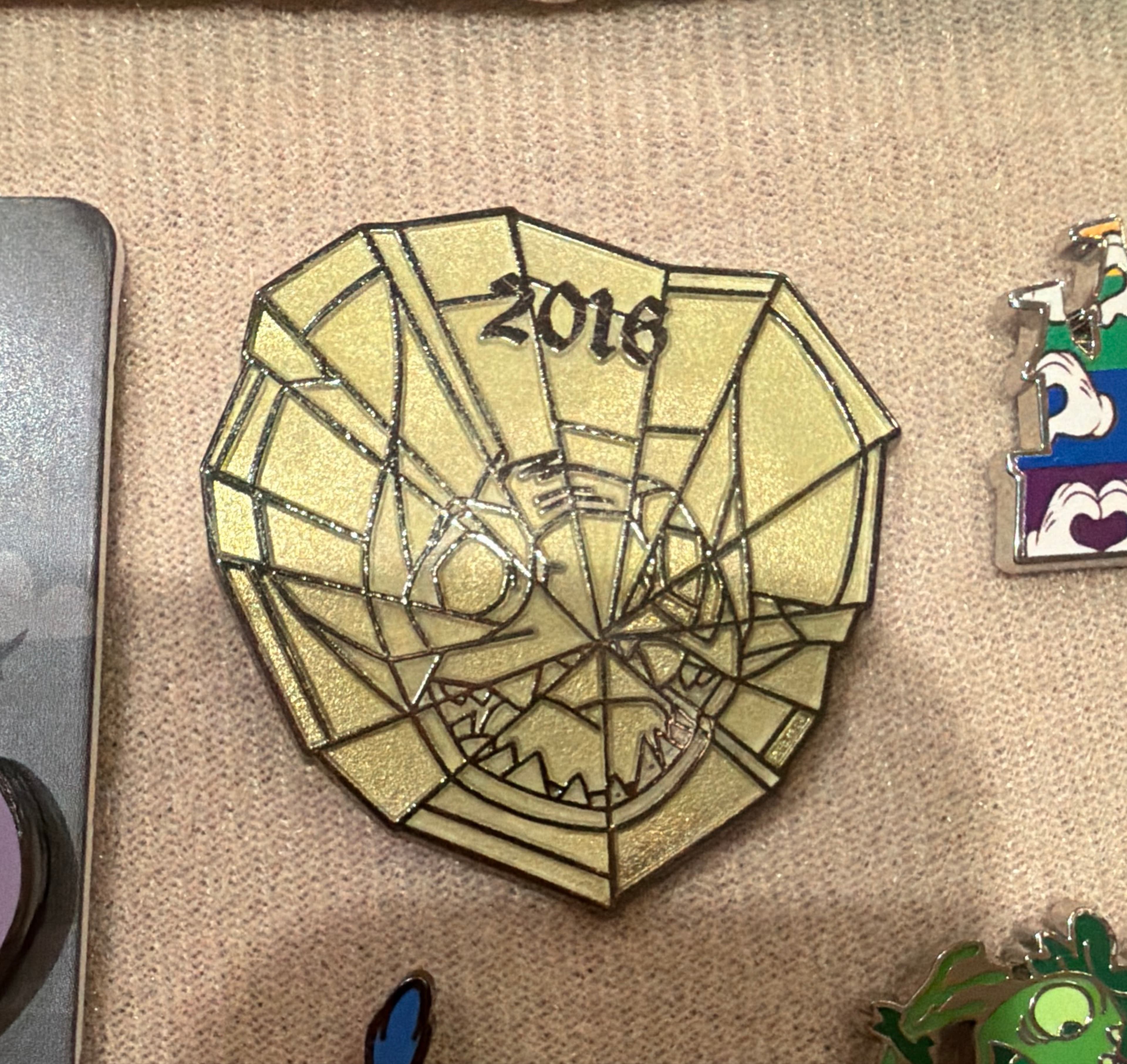 Mickeys Not So Scary Halloween Party Stitch Spiderweb front