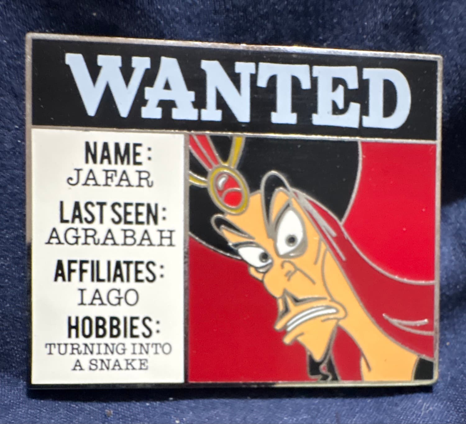 Jafar Wanted Poster front