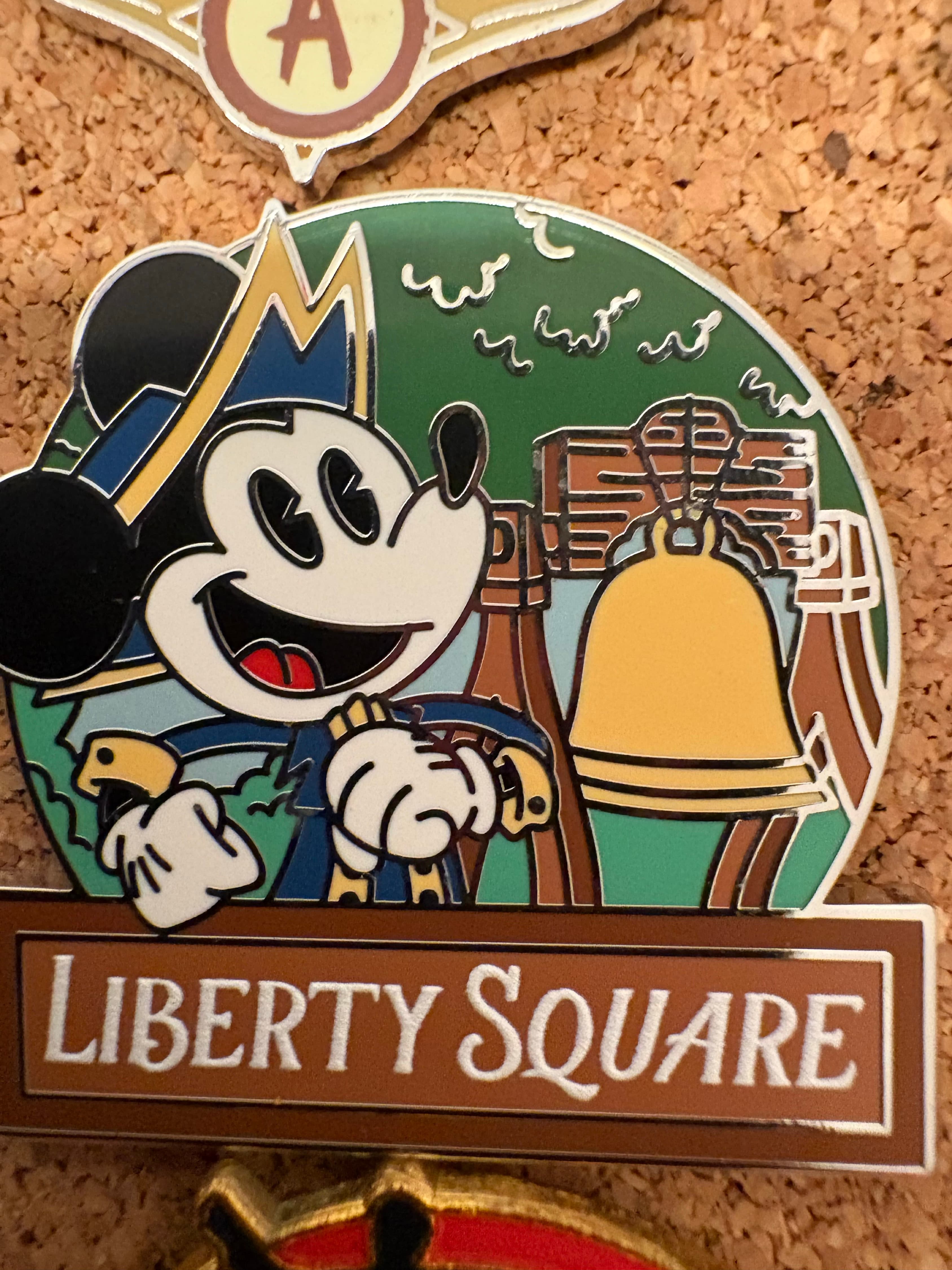 Mickey Mouse Liberty Square - Stylized Magic Kingdom Lands Booster Set front