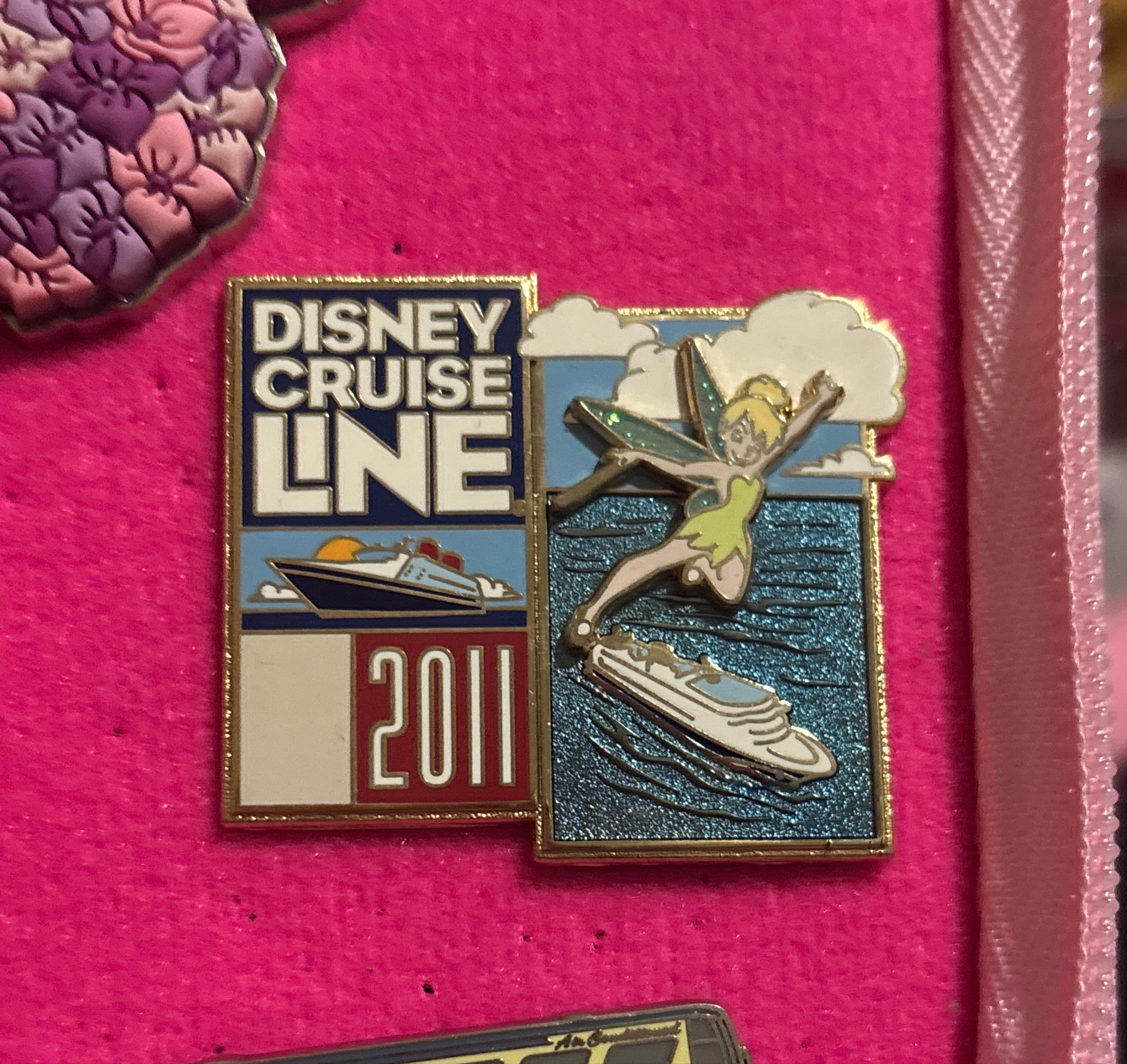 Tinker Bell Flying - Disney Cruise Line 2011 front