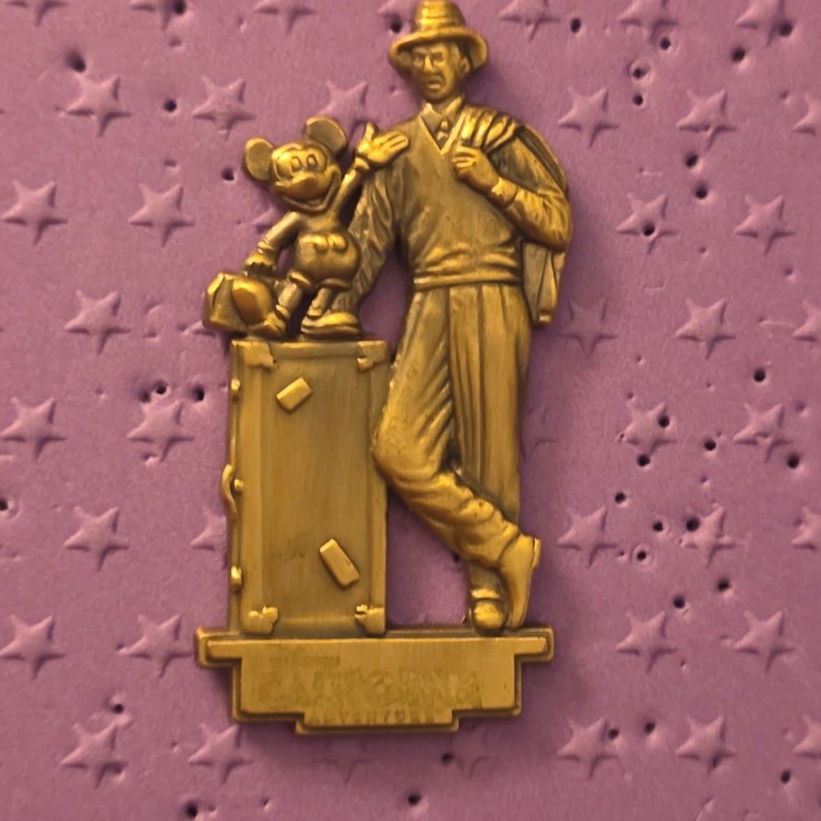 Walt Disney and Mickey Mouse with Luggage - Walt Disney Imagineering 50th Anniversary front