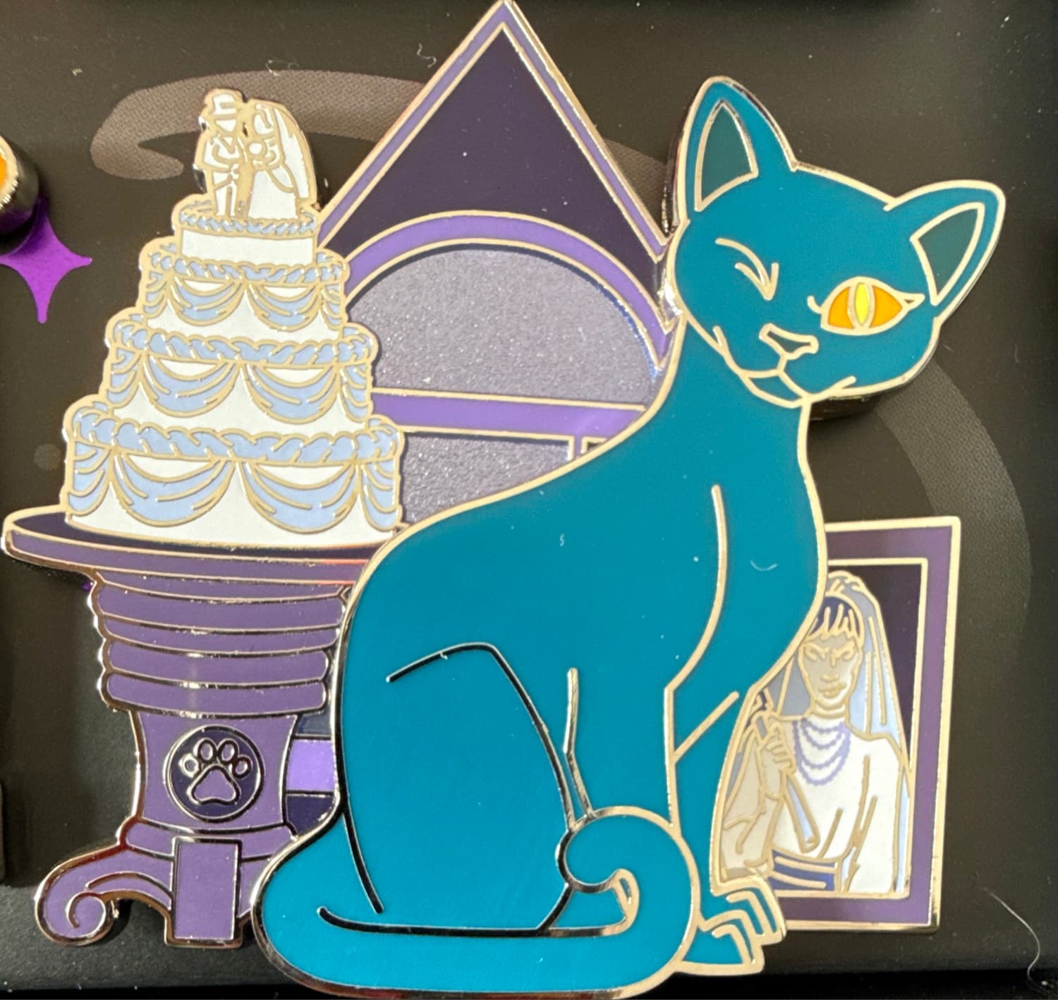 Black Cat and Bride - The Haunted Mansion front