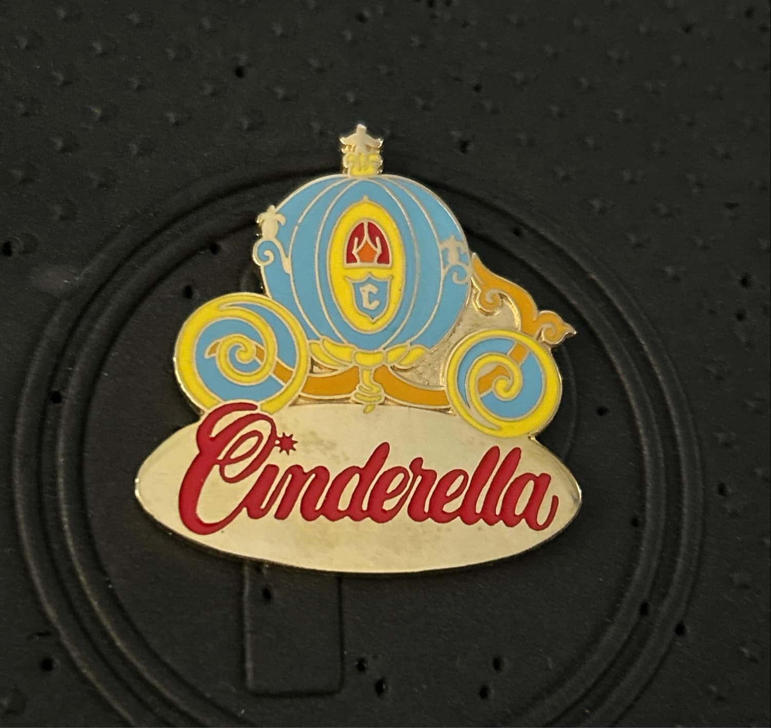 Cinderella's Pumpkin Coach with Name front