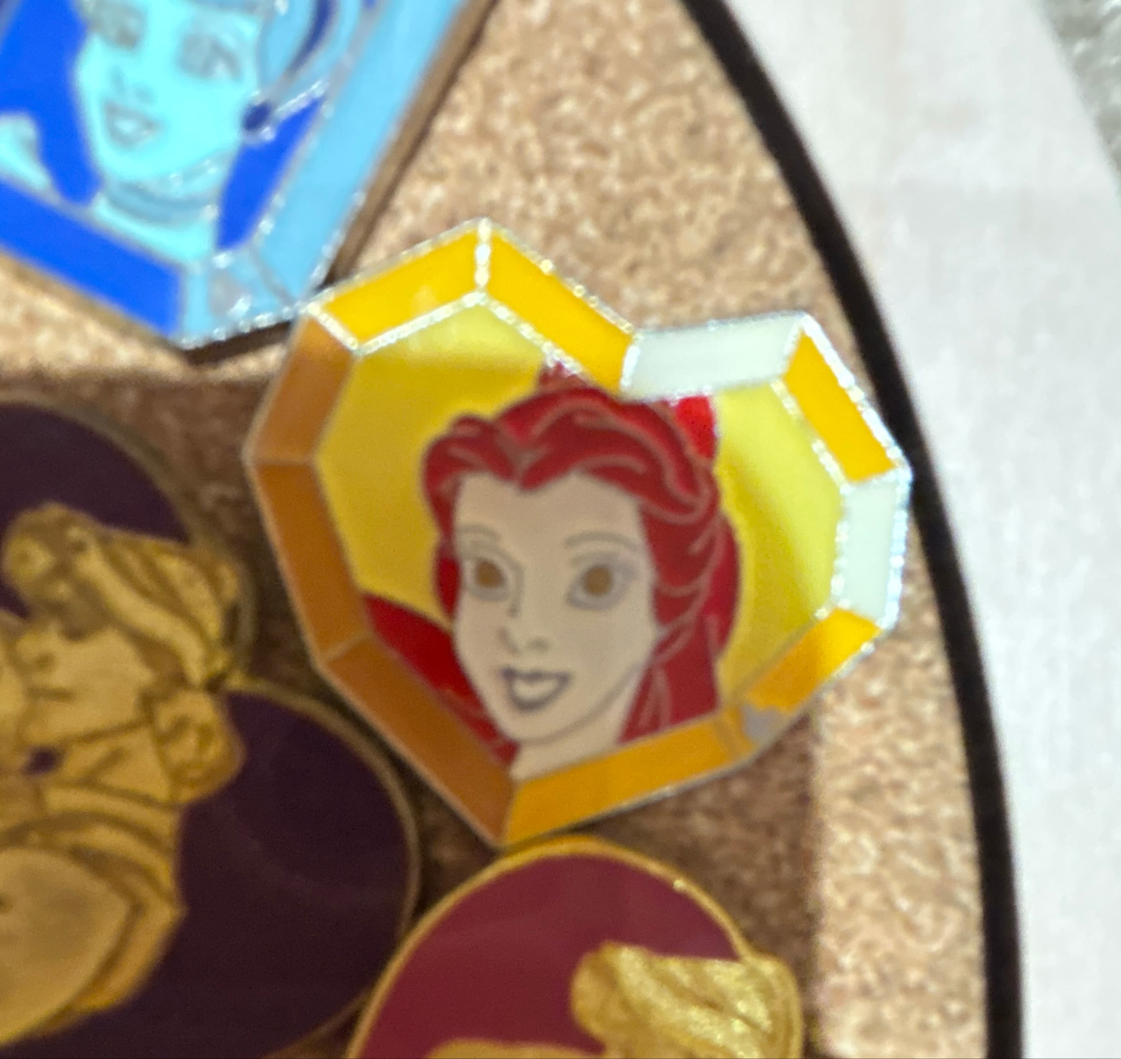 Belle - Princess Gems - Hidden Mickey 2008 front