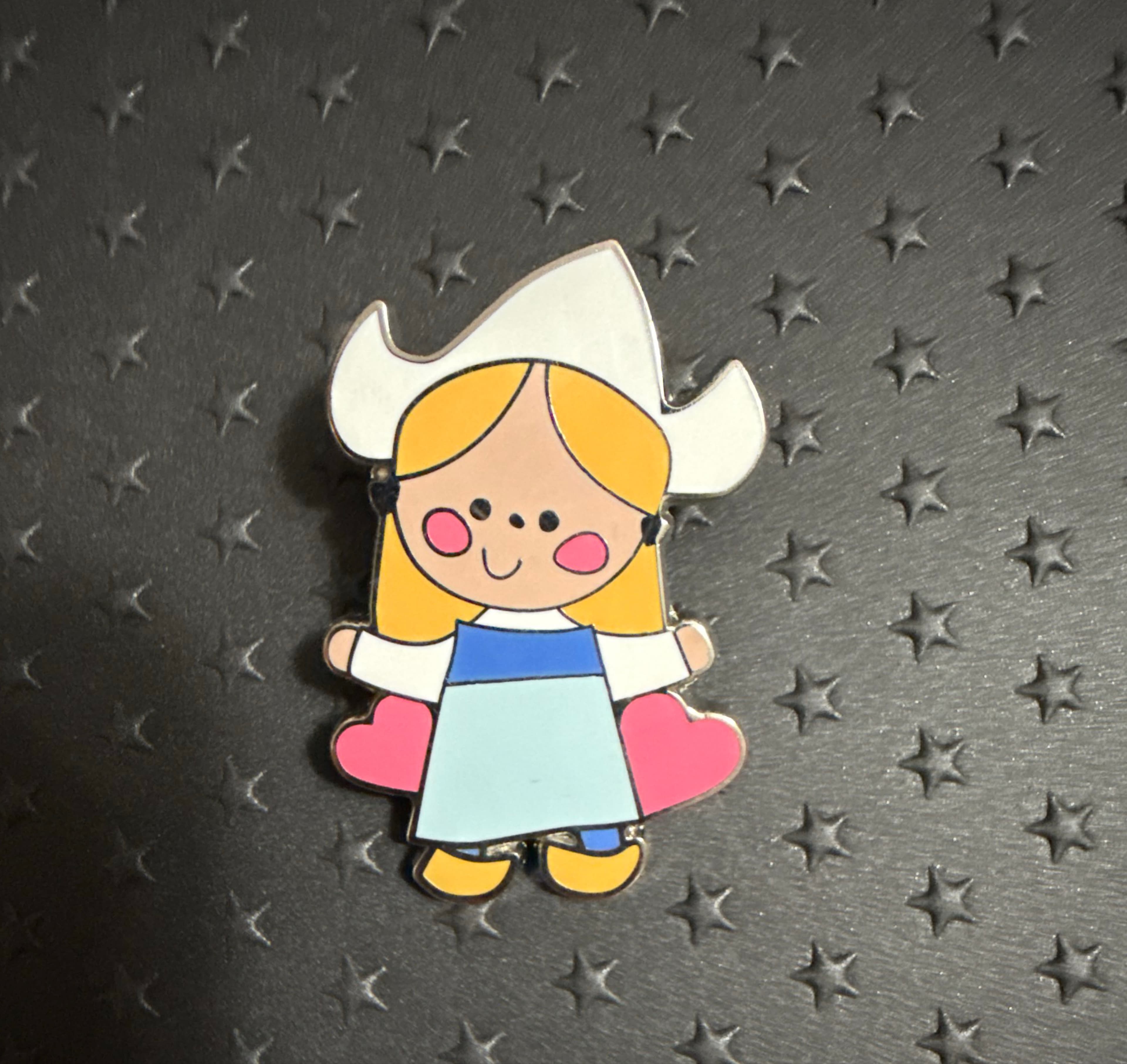 It's a Small World Dutch Girl with Hearts front