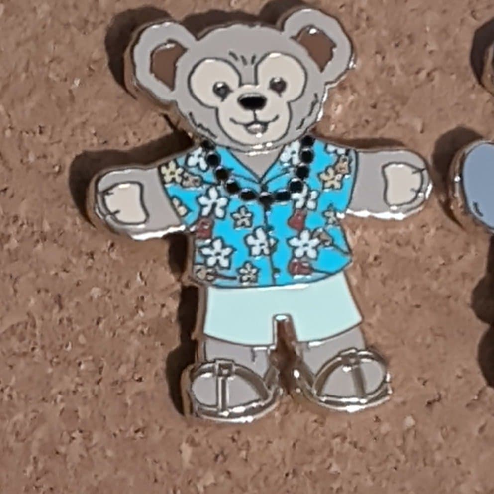 Duffy the Disney Bear - Aloha Hawaiian Shirt - Aulani front