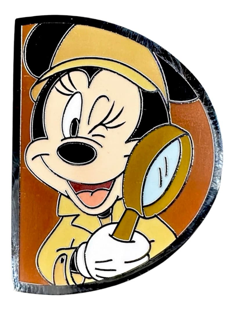 Minnie Mouse Detective Magnify Glass Puzzle Piece front