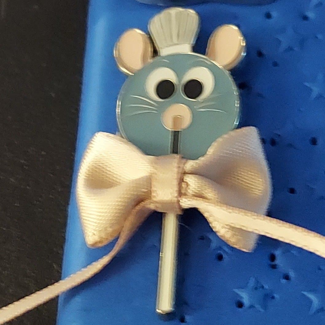 Remy in Chef Hat Enamel Pin front