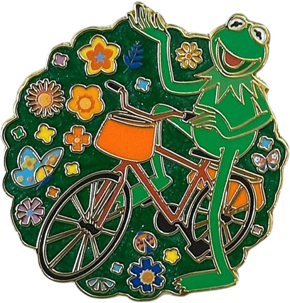 Kermit Riding a Bicycle front