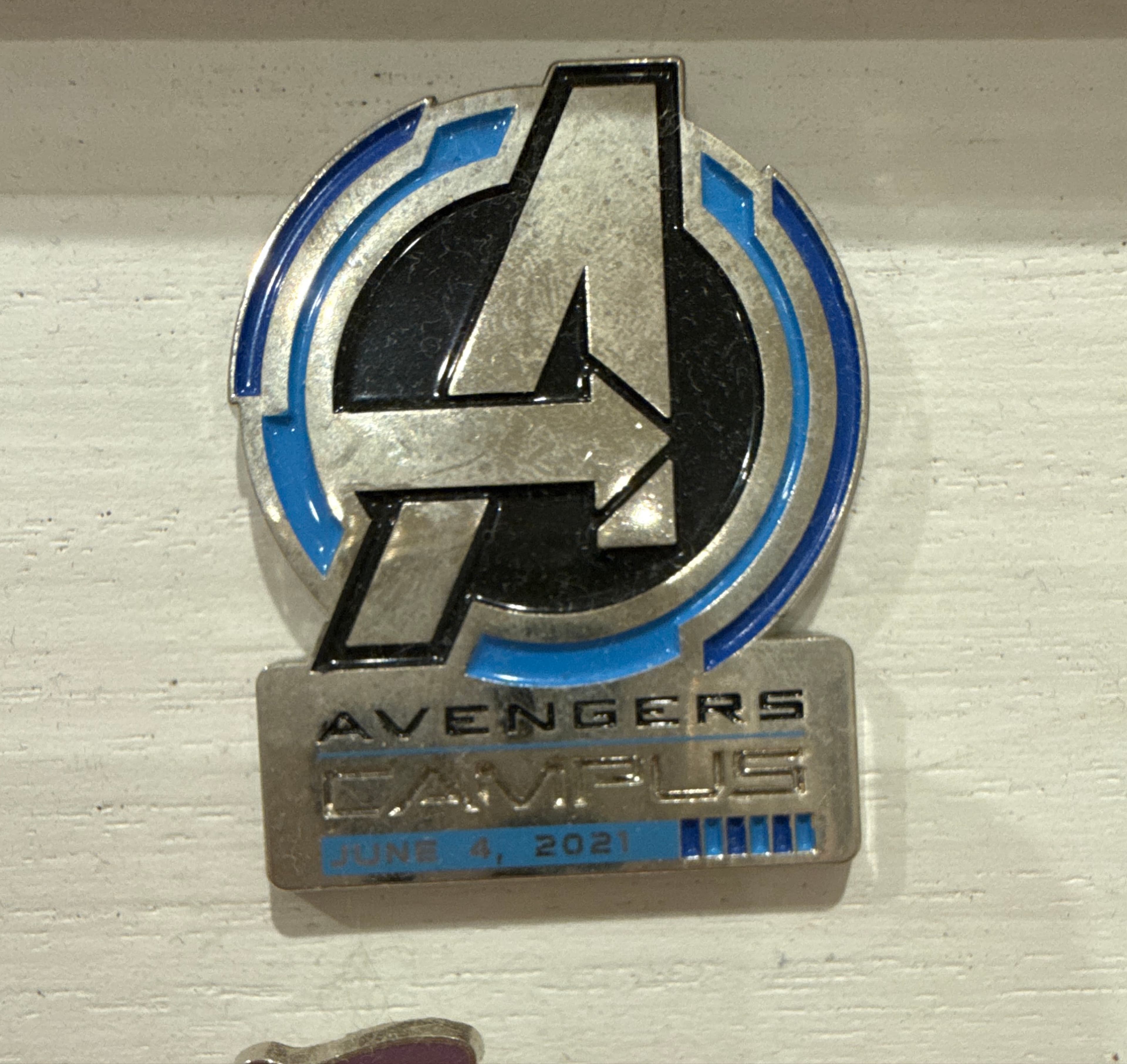 Avengers Campus Opening Day Pin - Disney California Adventure front