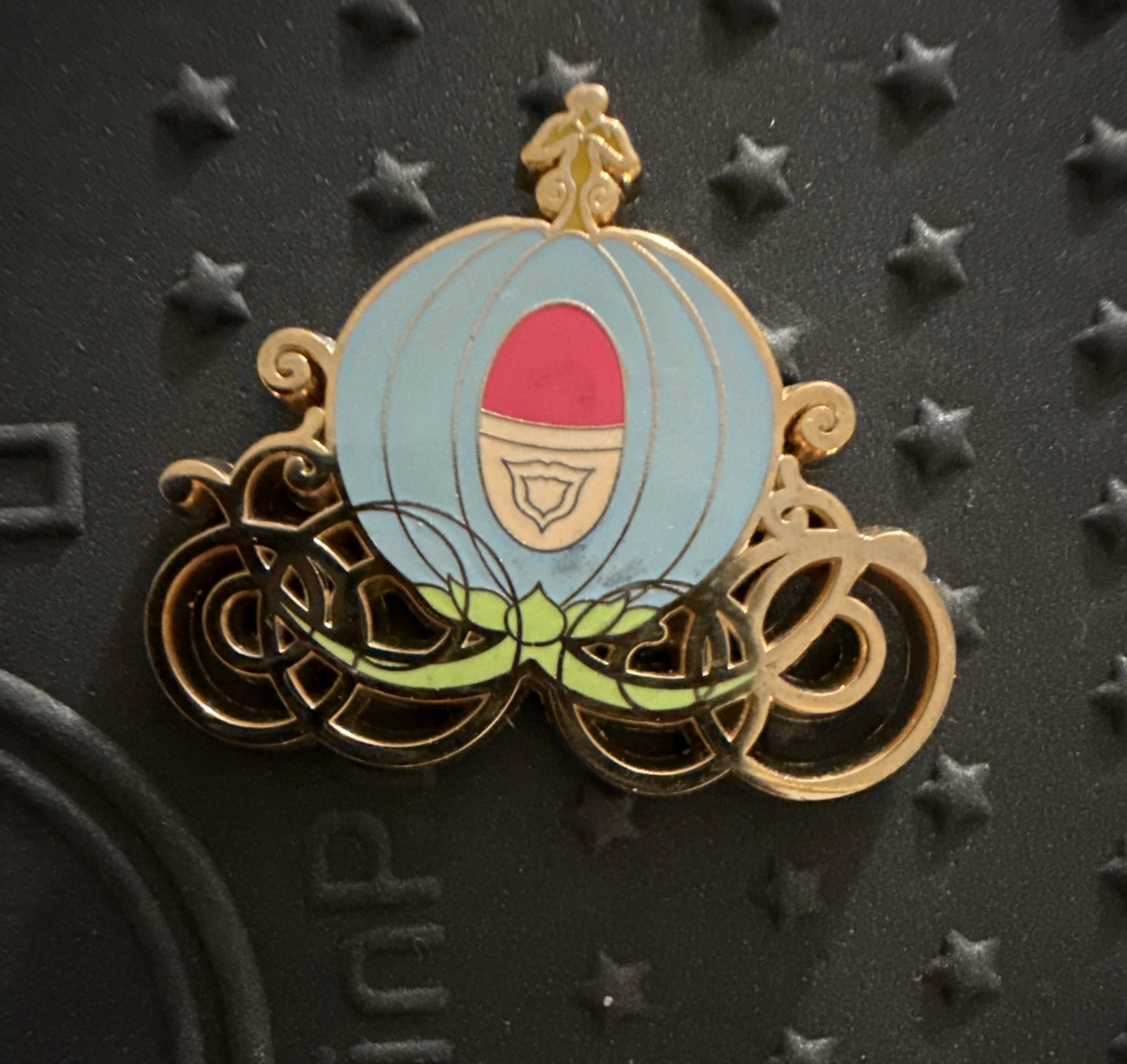 Cinderella Icons - Pumpkin Coach Pin front