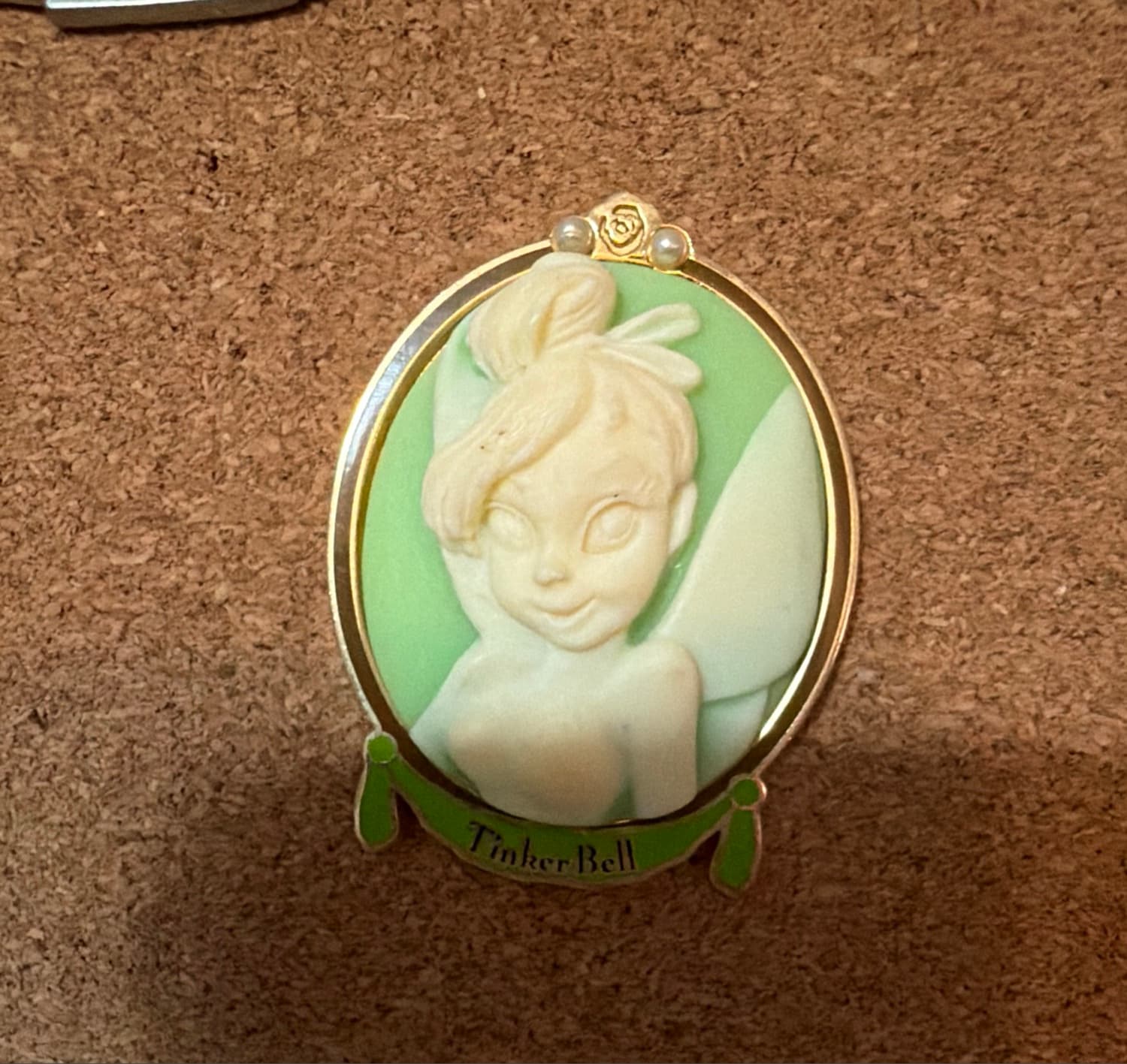 WDW - Porcelain Cameo Series - 2003 - Tinker Bell front