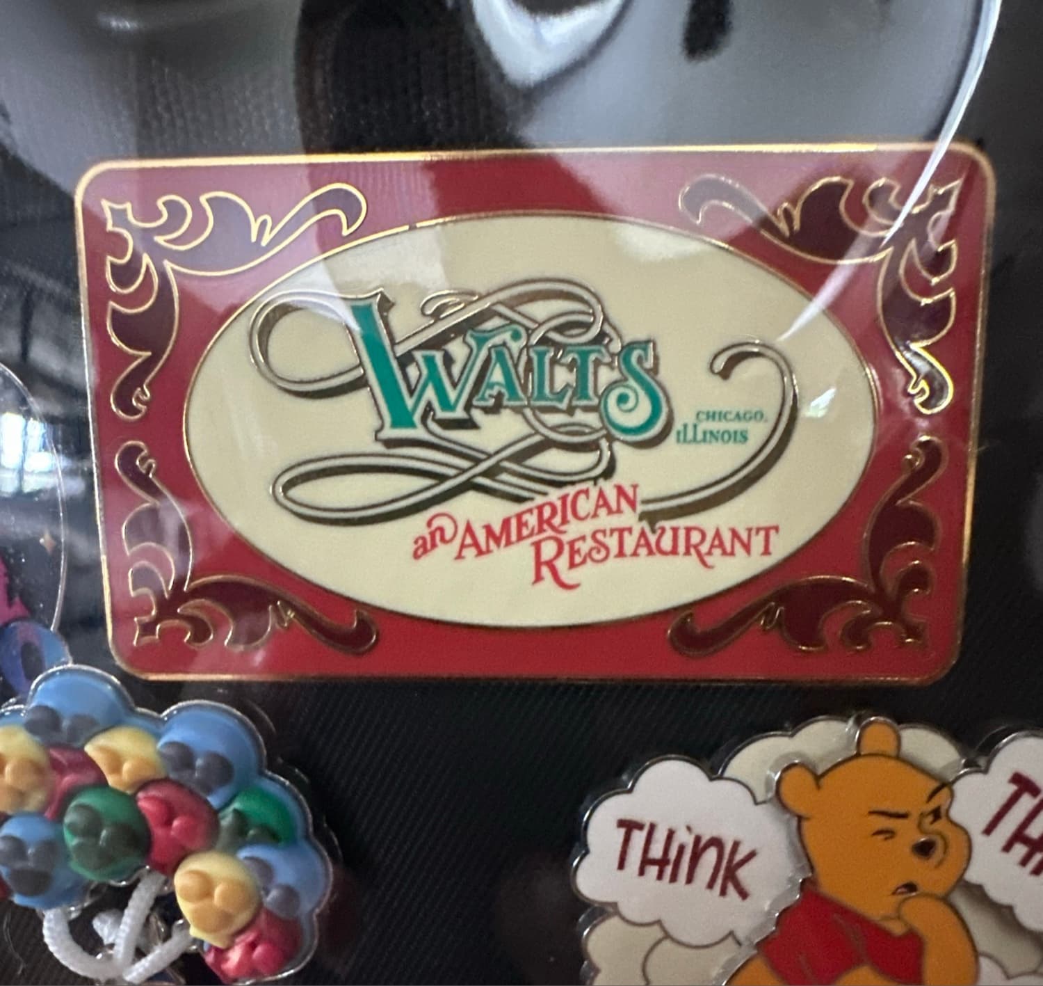 Walt's An American Restaurant Chicago Illinois Pin front