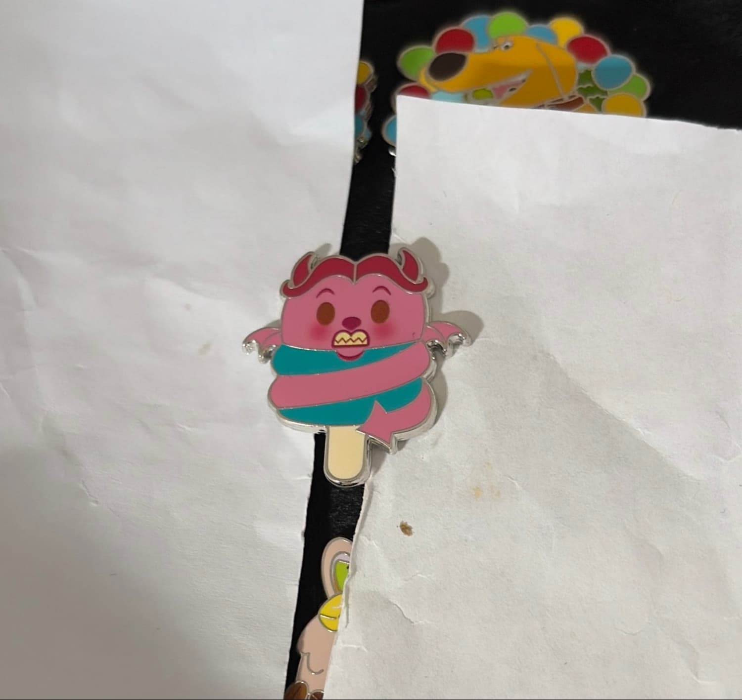 Monsters, Inc. Pink Monster Tsum Tsum Ice Cream Cone front