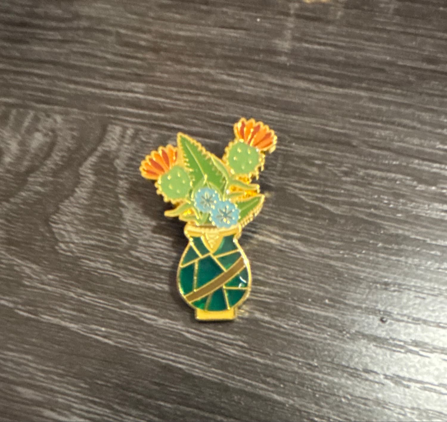 Merida - Princess Flower Vase Stained Glass front