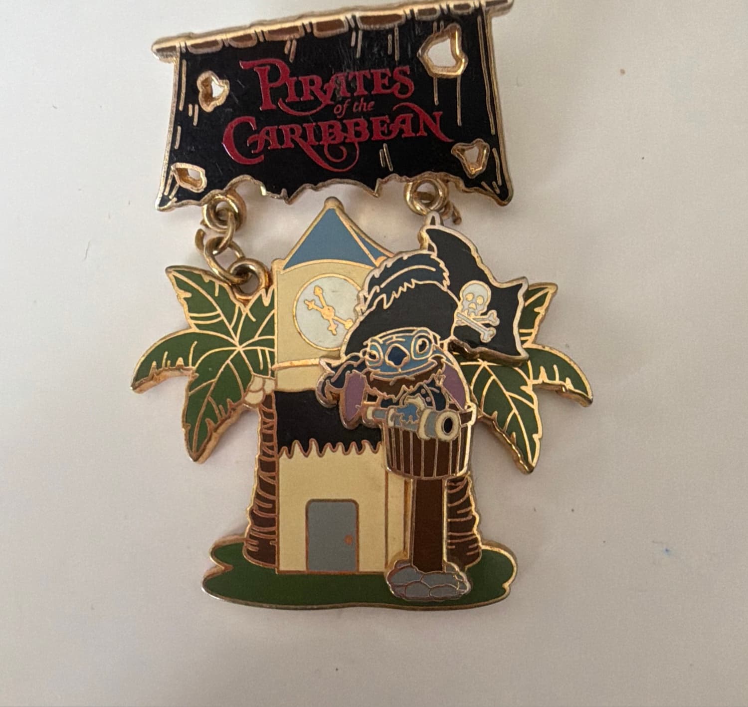 Stitch as Barbossa - Pirates of the Caribbean - Featured Attraction Collection front